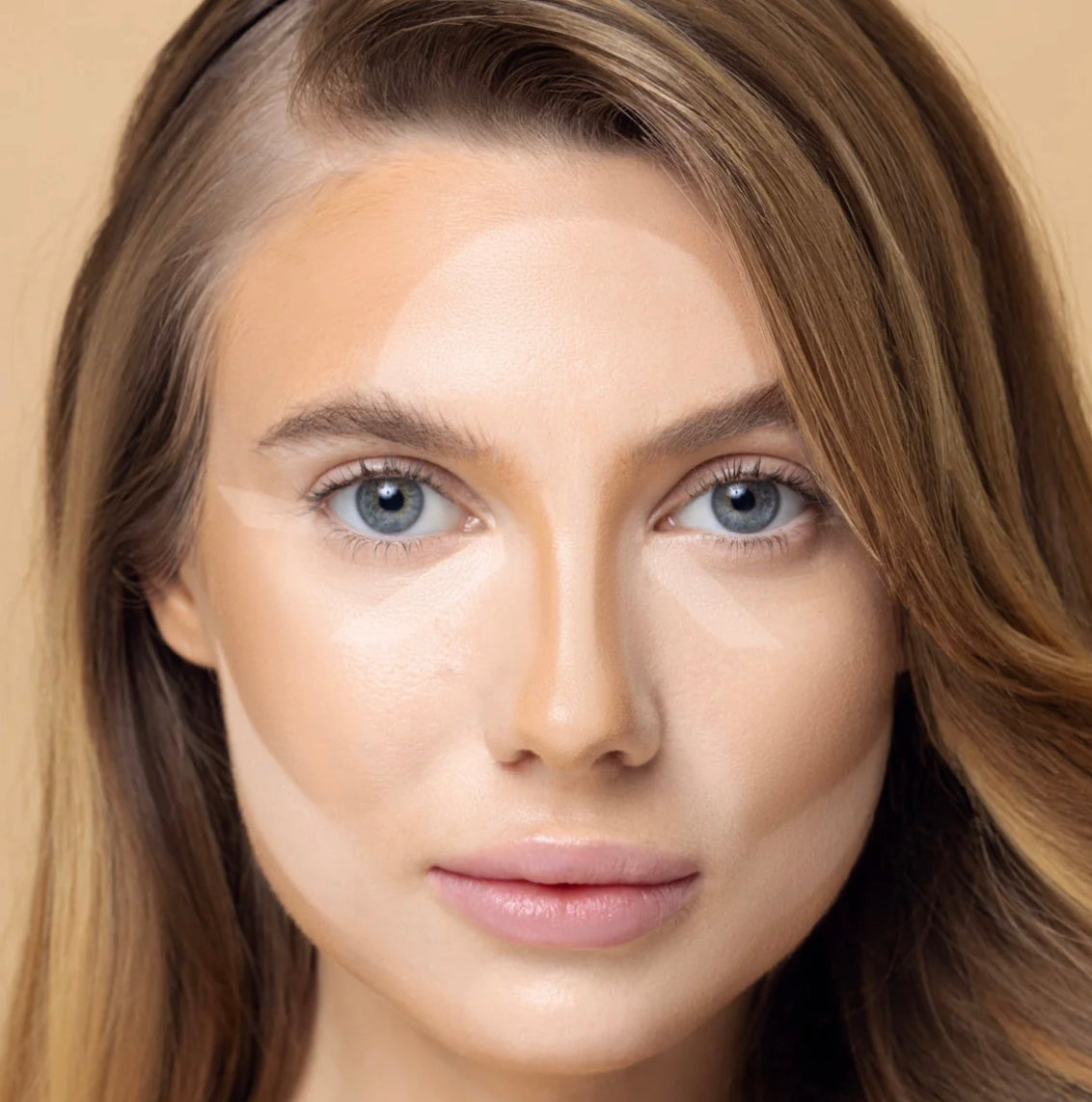 SNATCHURAL Paleta corrector y contorno SAND