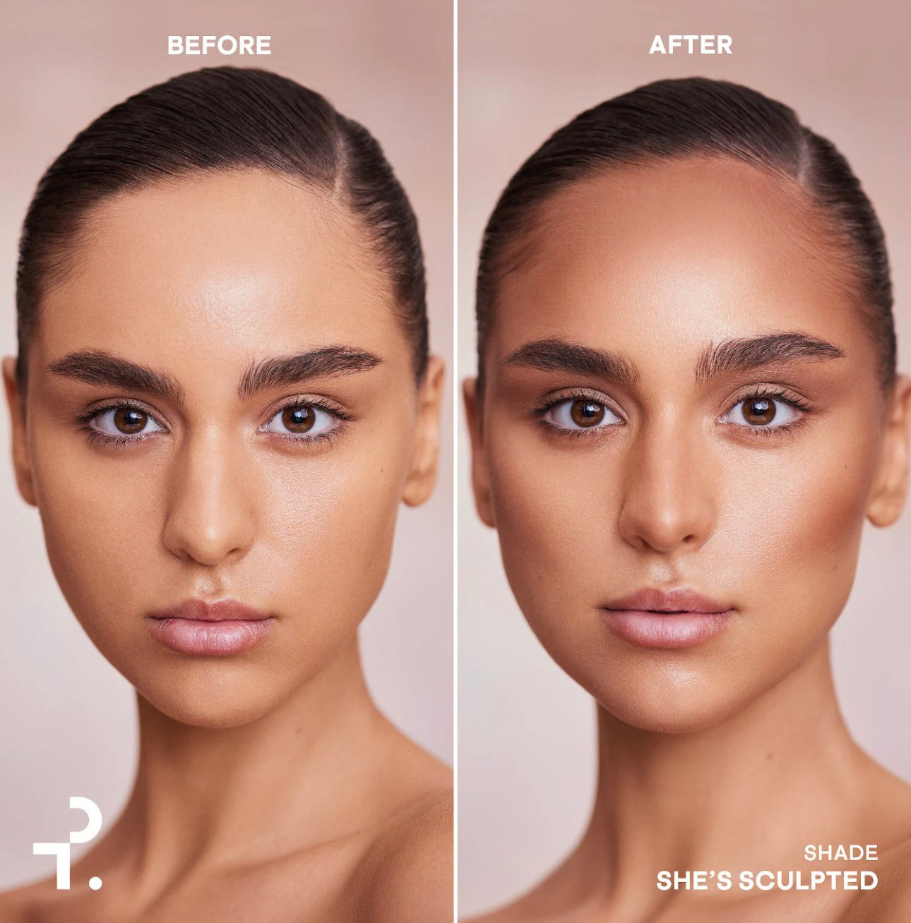 Contorno Patrick Ta - Major Sculpt Crème Contour & Powder Bronzer Duo (incluye crema y polvo)