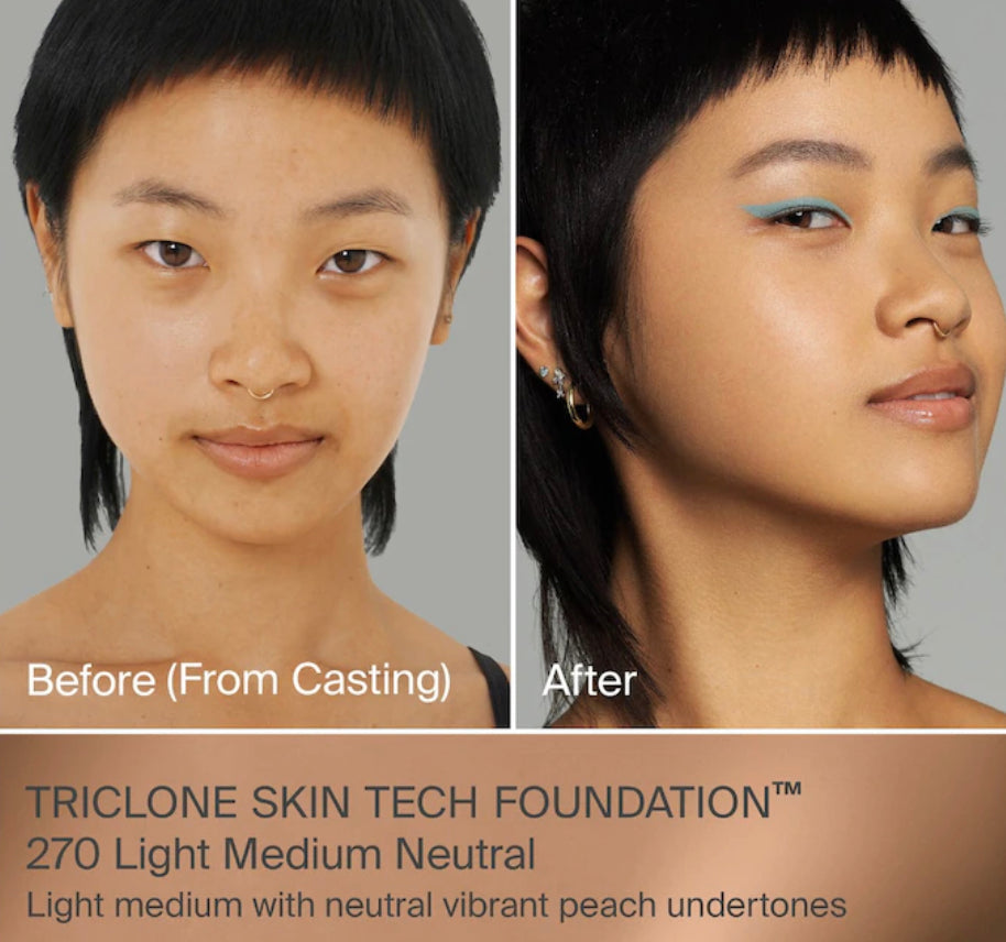 HAUS LABS BY LADY GAGA
Triclone Skin Tech Medium Coverage Foundation with Fermented Arnica Base de Maquillaje