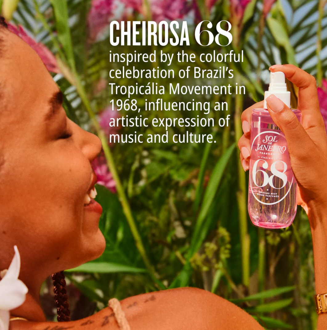 Brazilian Crush Cheirosa ’68 Perfume para cuerpo y cabello