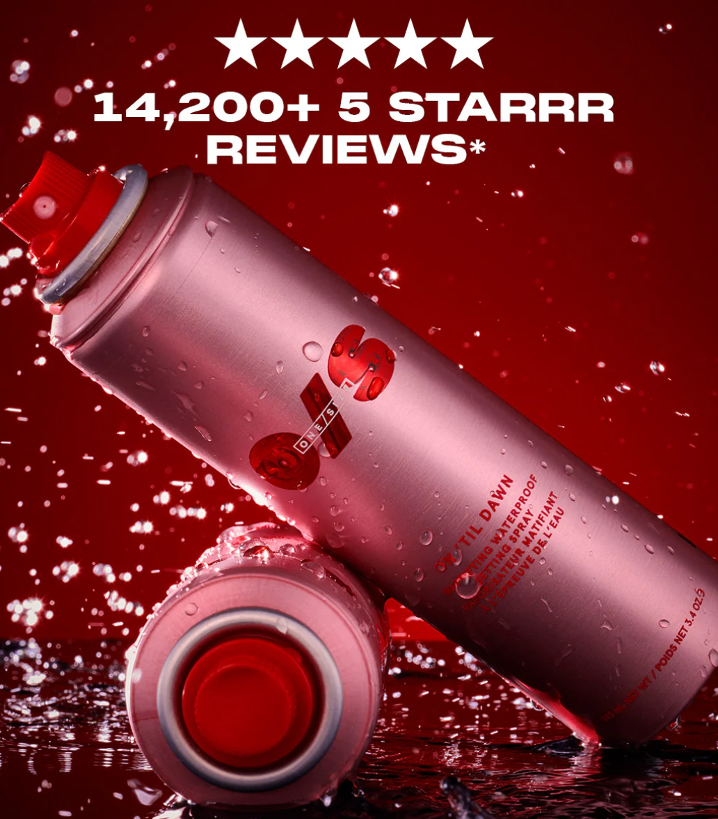 ONE SIZE por Patrick StarrrSpray de fijación impermeable Matifying Jumbo 309ML On 'Til Dawn edición limitada