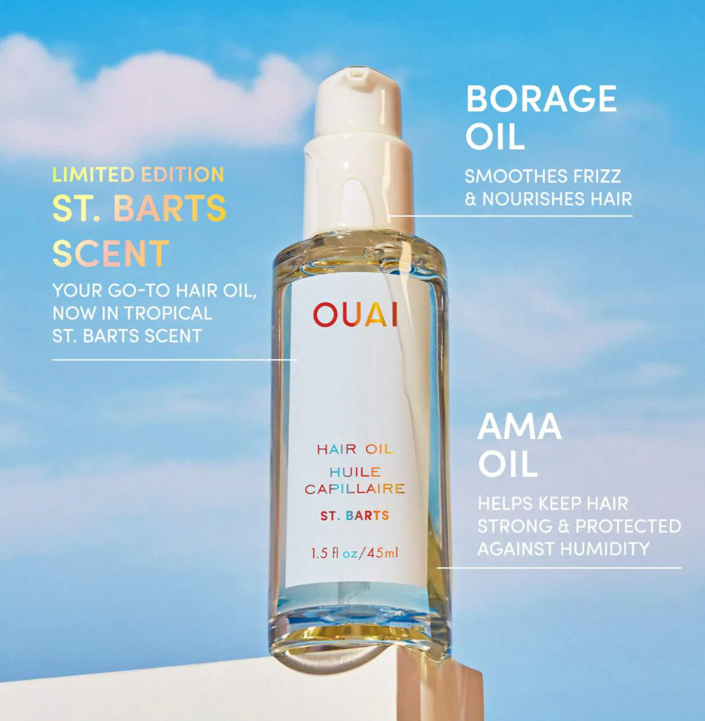 OUAI St. Barts Hair Oil aceite cabello 45ML