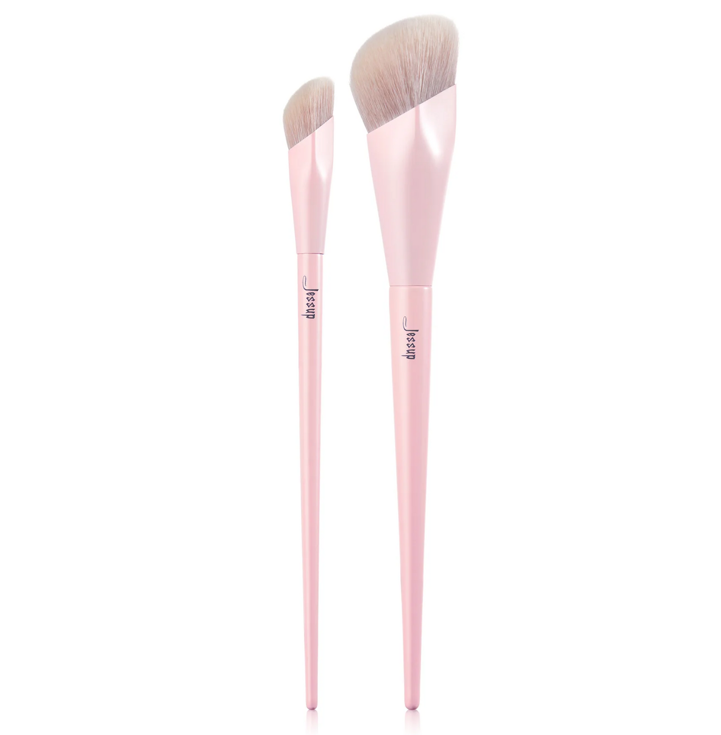 Crystal Pink Set Brochas Jessup Beauty Jessup Crystal Pink Makeup Brushes Set Premium Vegan T495