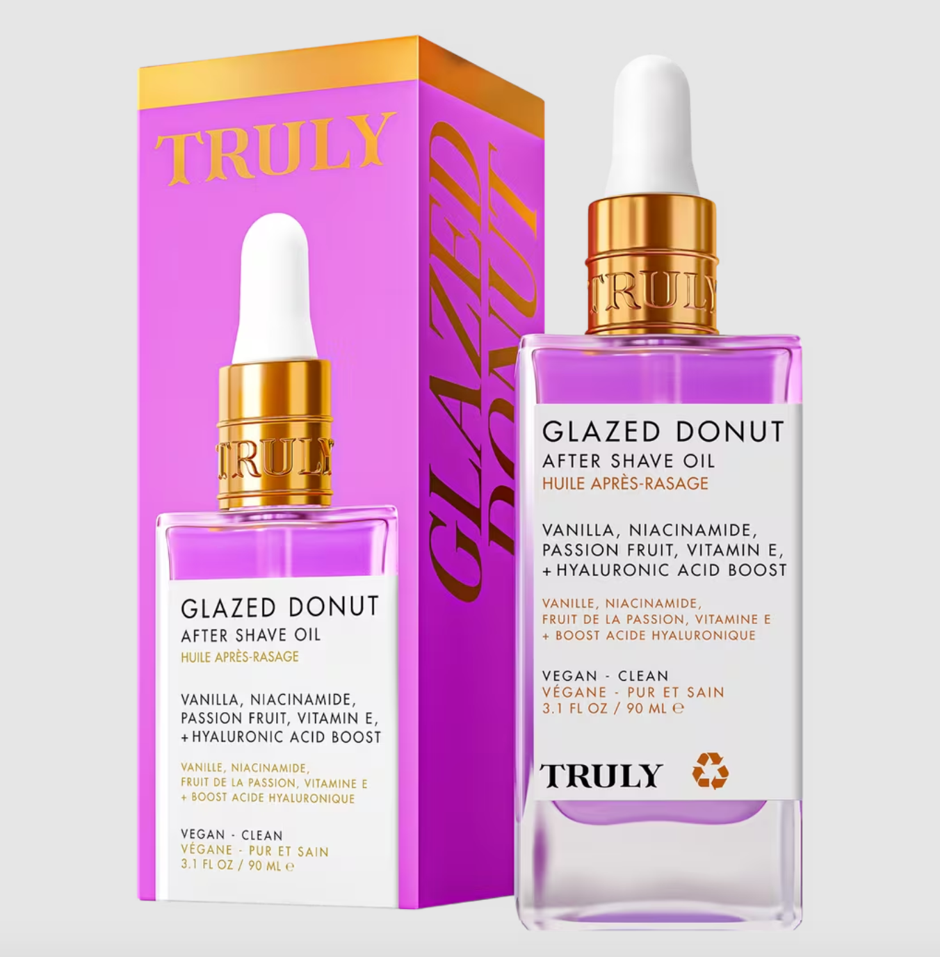 Glazed Donut After Shave Oil Truly Beauty 3.1 0z