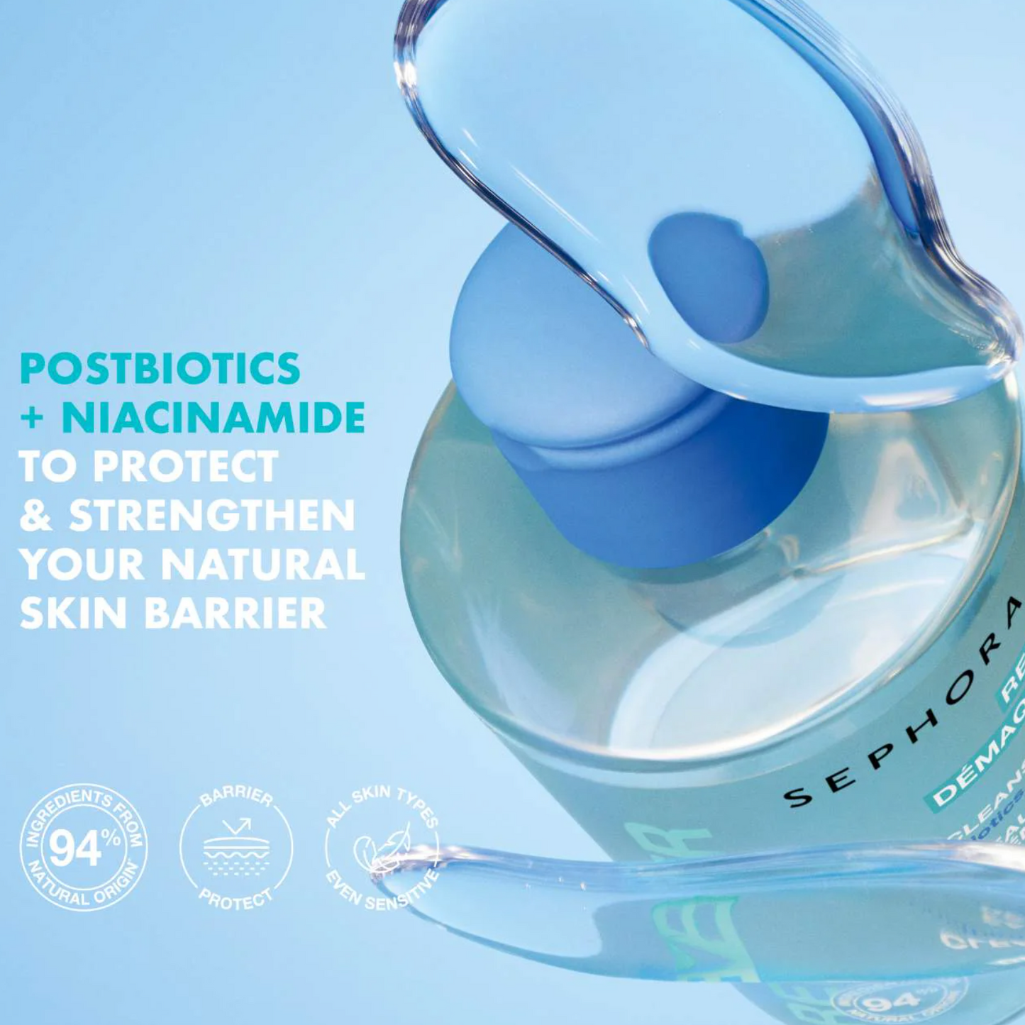 SEPHORA COLLECTION Micellar Cleansing Water With Postbiotics + Niacinamide 200ML