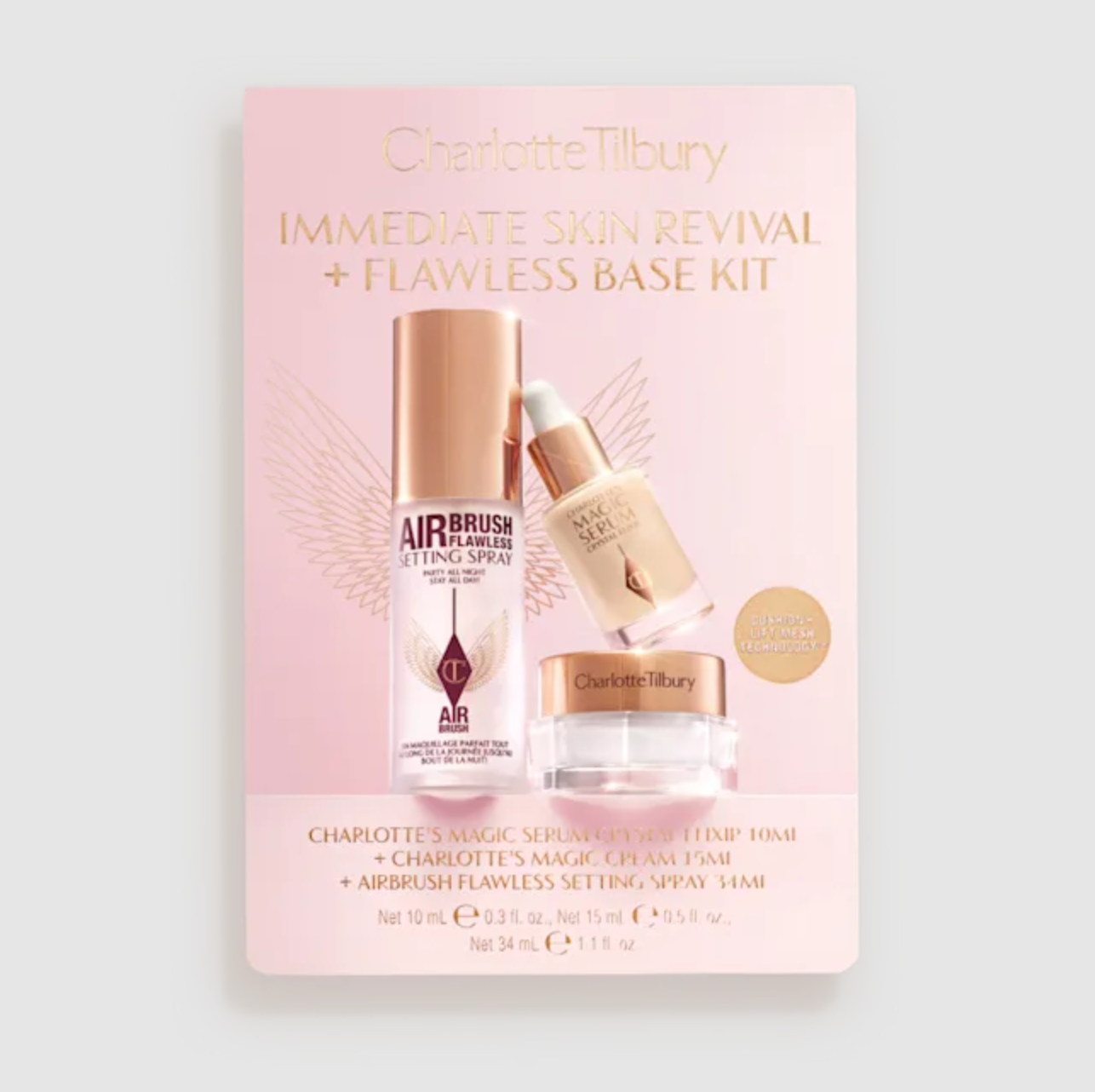 IMMEDIATE SKIN REVIVAL + FLAWLESS BASE KIT HYDRATE & PRIME ICONS KIT Charlotte Tilbury