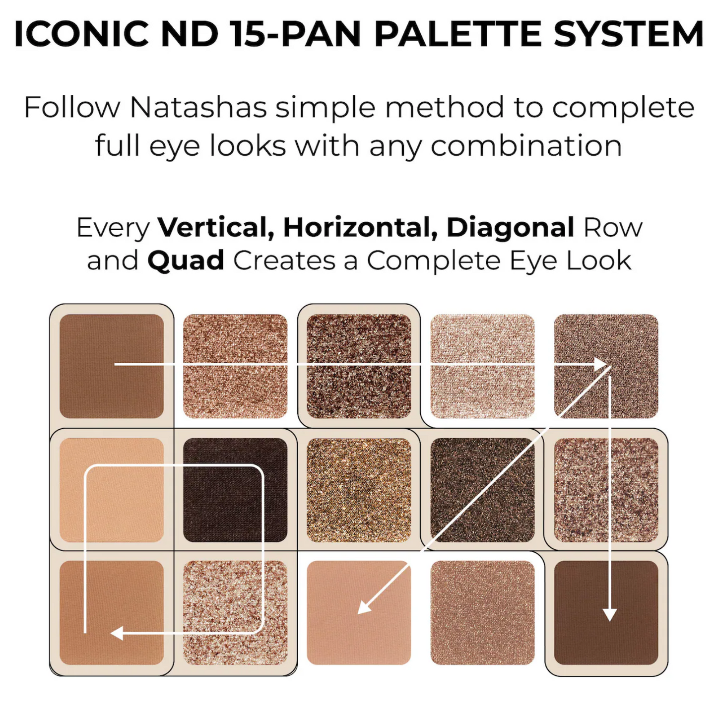 NATASHA DENONA Tan Eyeshadow Palette