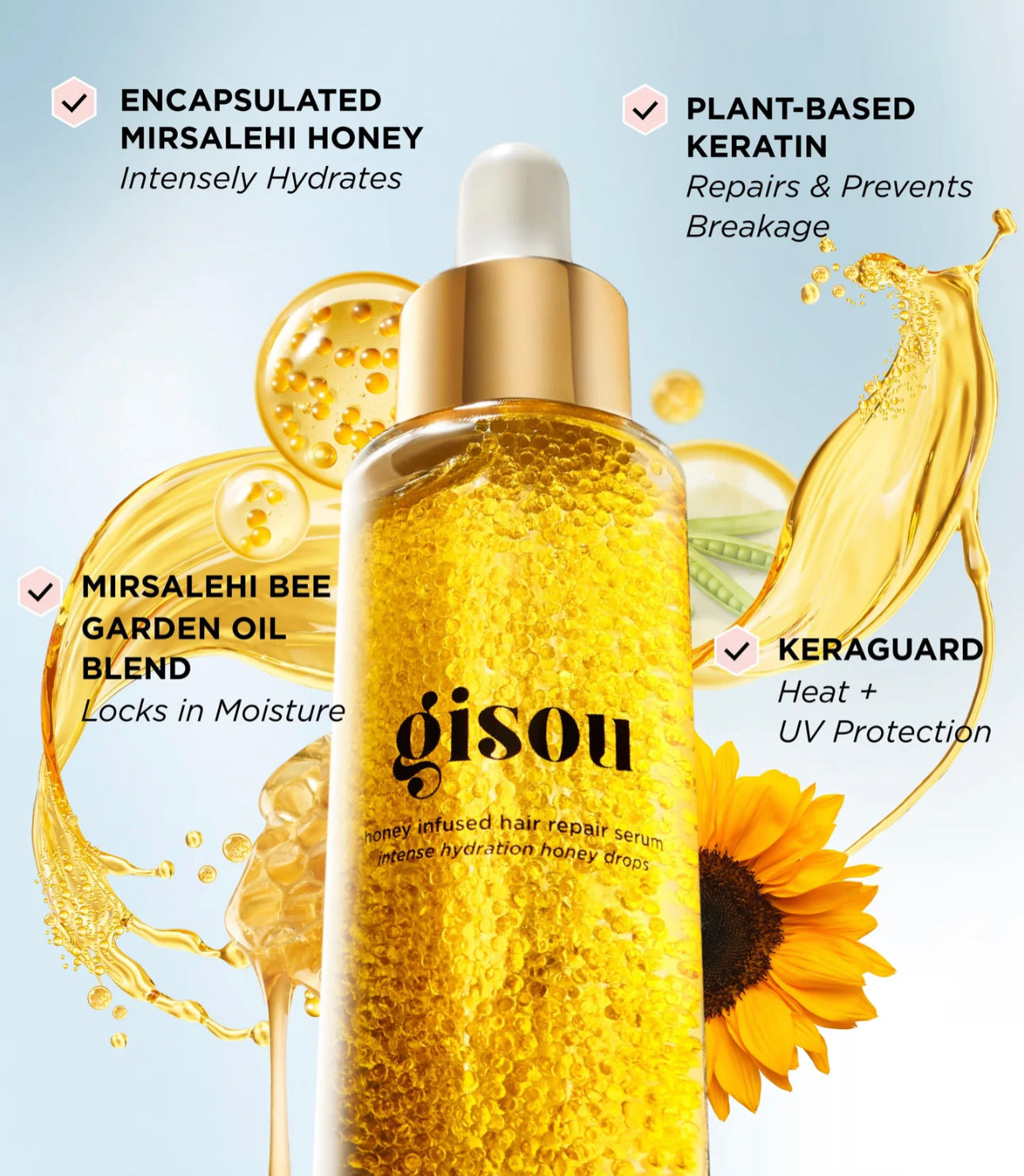 Hair Repair Serum Gisou serum reparador