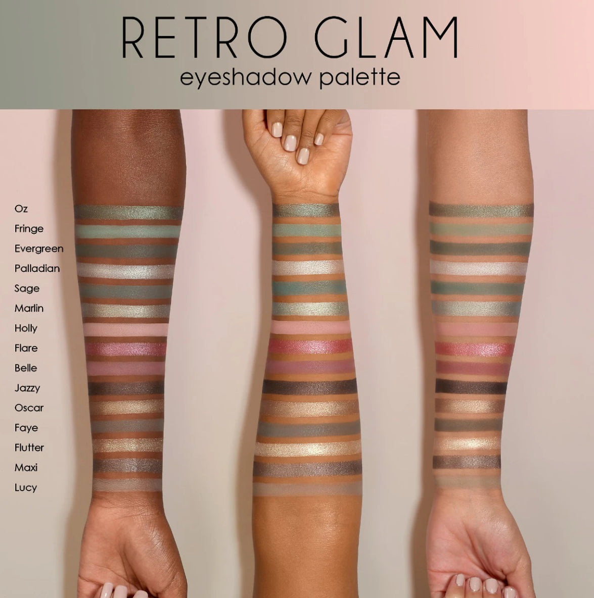 NATASHA DENONA
Retro Glam Eyeshadow Palette