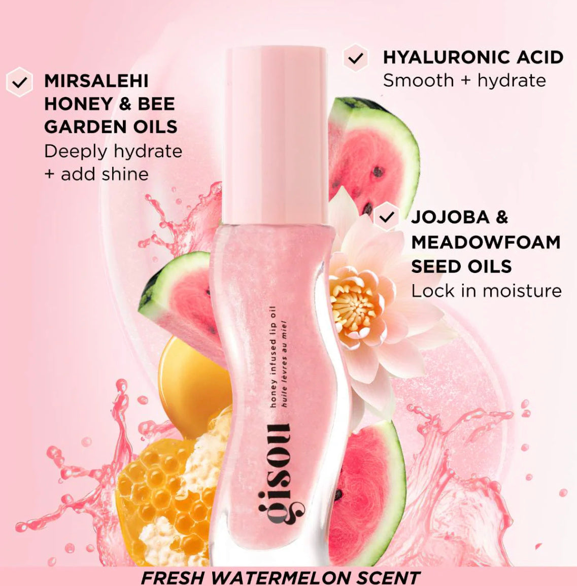 Gisou
Honey Gloss Hydration Trio Set