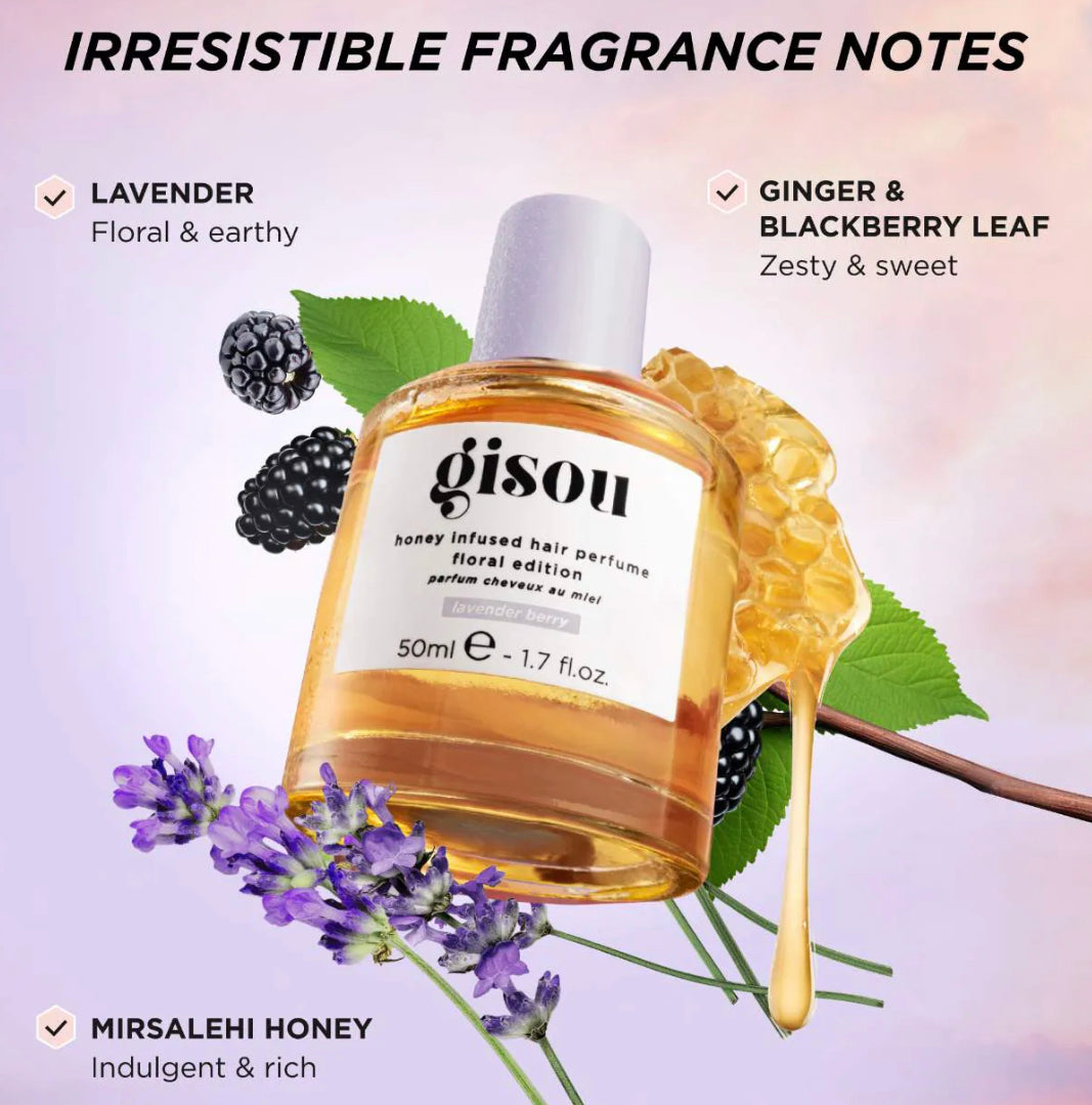 Gisou
Mini Lavender Berry Honey Infused Hair Perfume mini perfume cabello