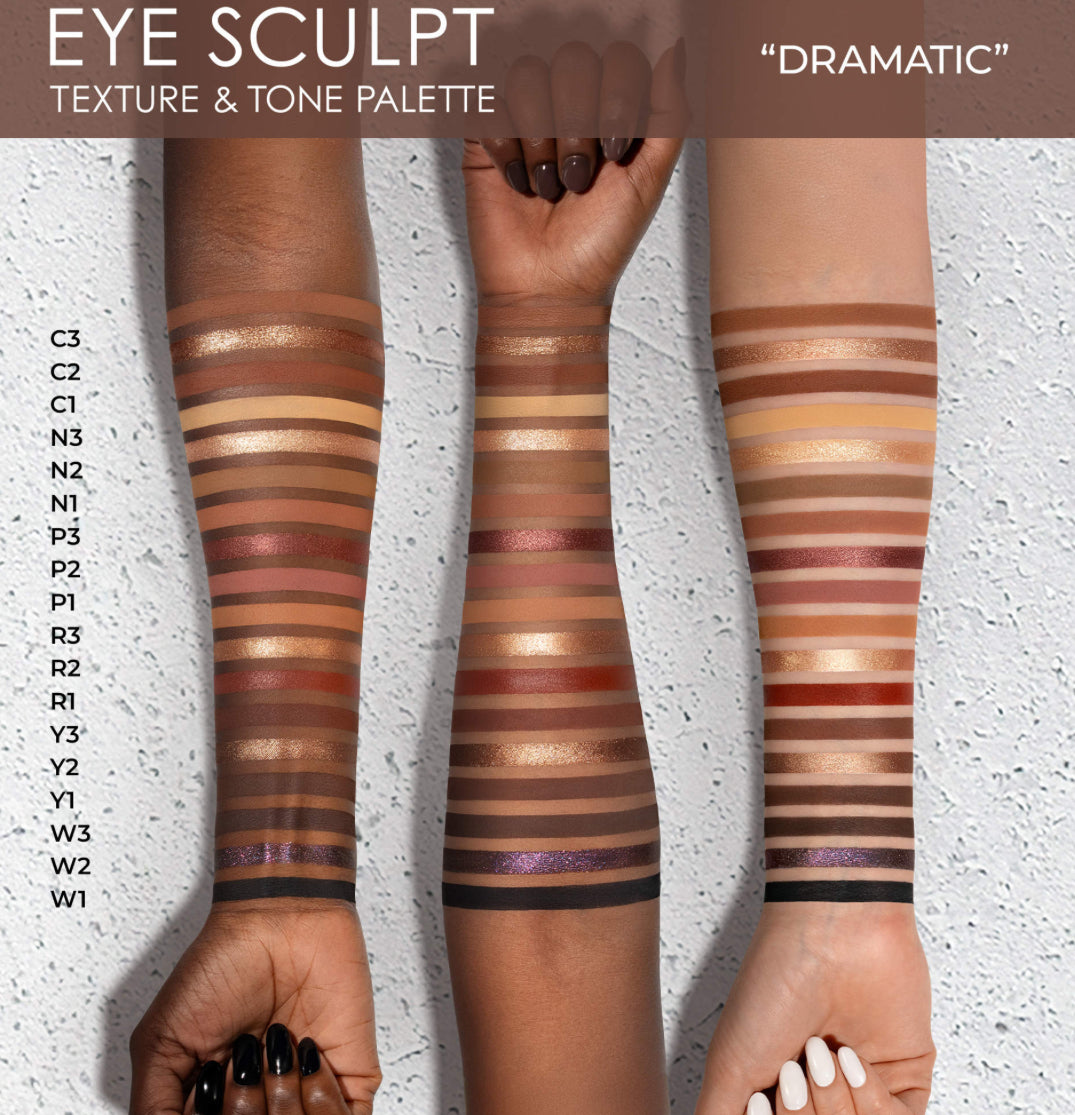 NATASHA DENONA
Eye Sculpt Texture & Tone Eyeshadow Palette
