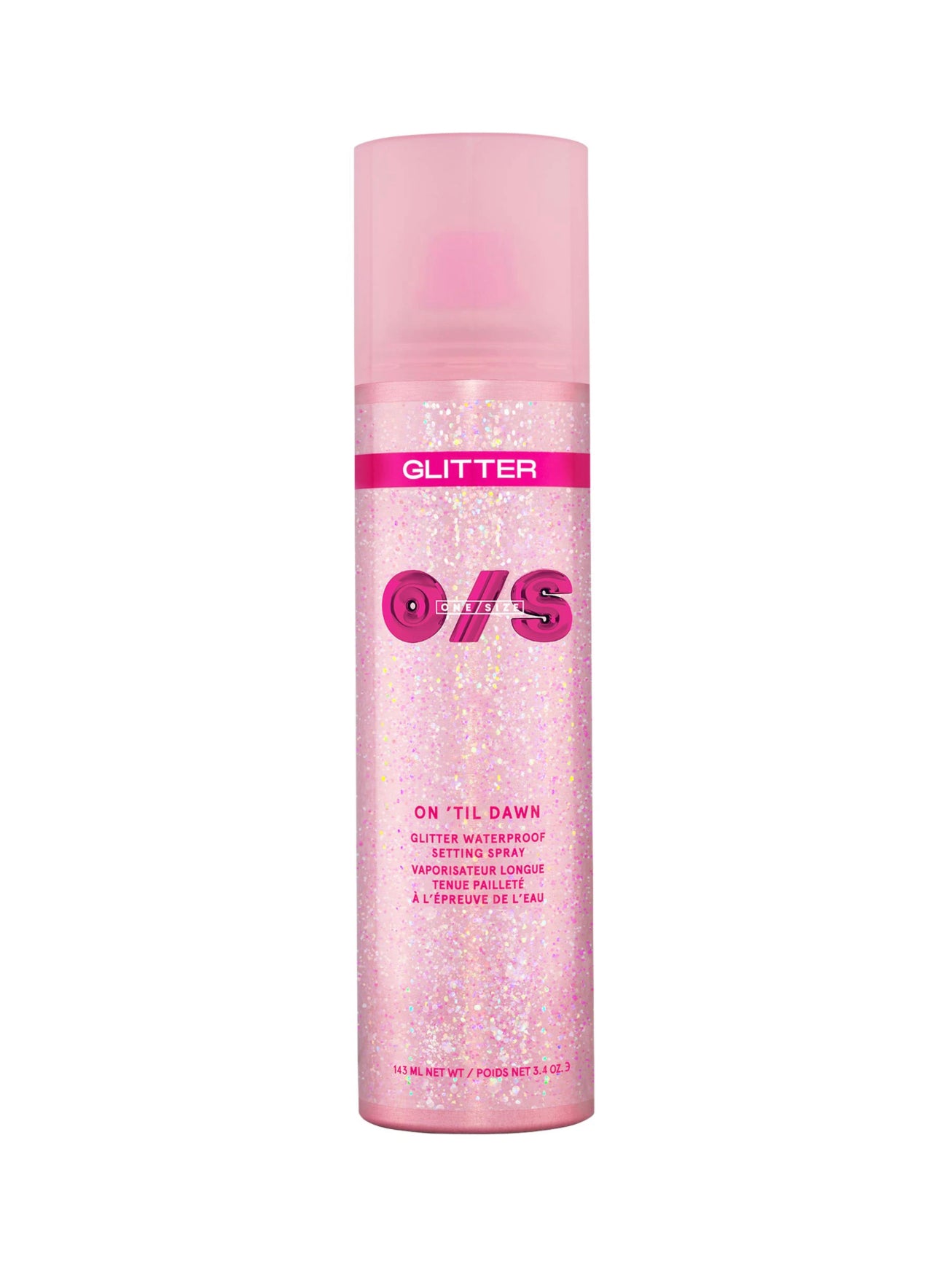 ONE/SIZE by Patrick Starrr
On 'Til Dawn Glitter Waterproof Setting Spray sellador Maquillaje edición limitada con glitter