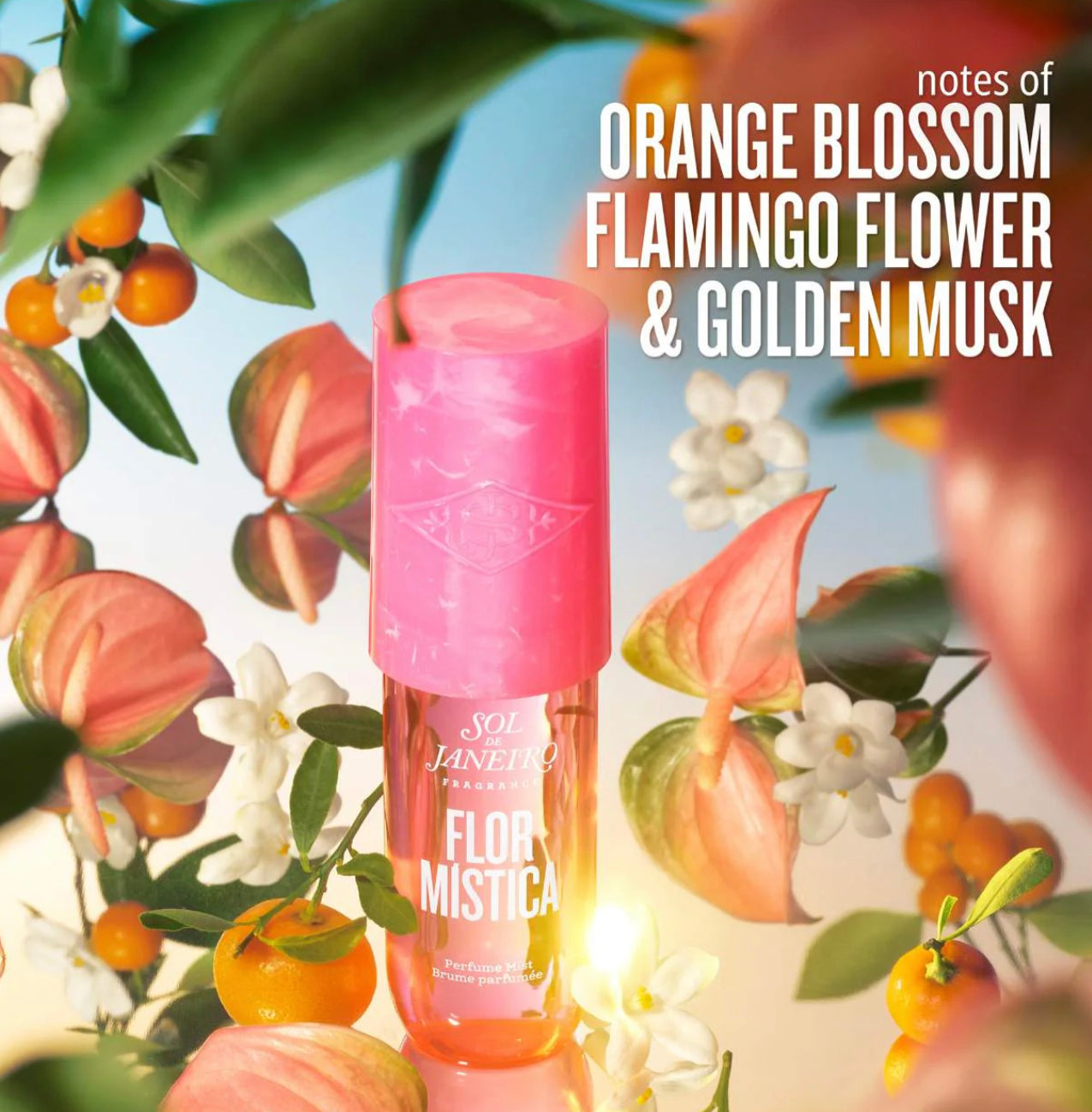 Sol de Janeiro
Bruma de fragancia para el cabello y el cuerpo de Flor Mística
