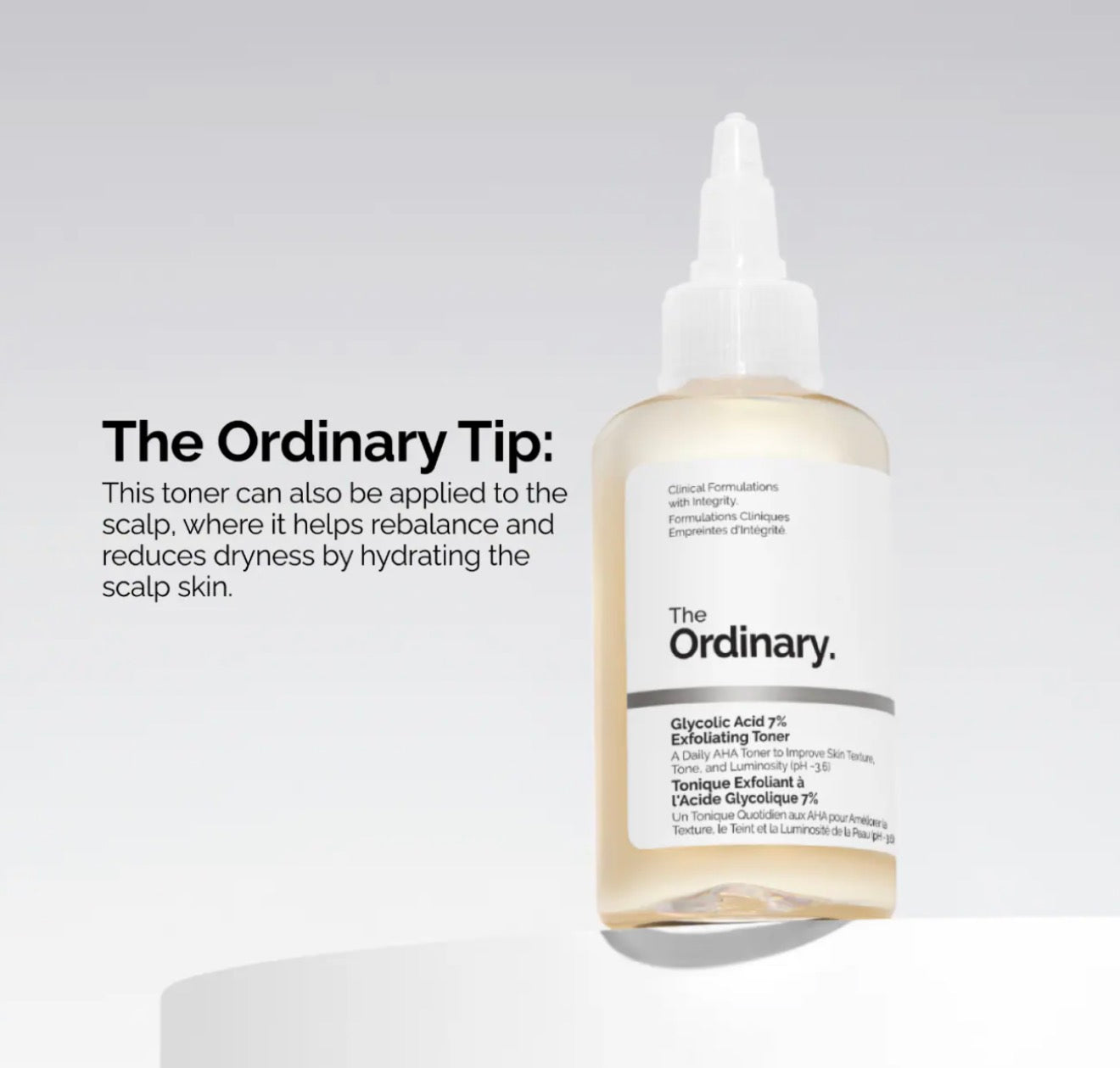 The Ordinary
Glycolic Acid 7% Exfoliating and Brightening Daily Toner
