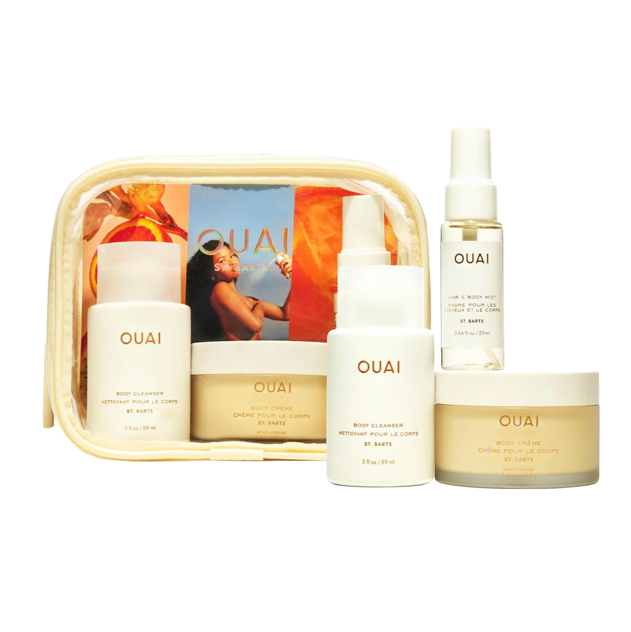 OUAI set de minis Mini St. Bart’s Body Set