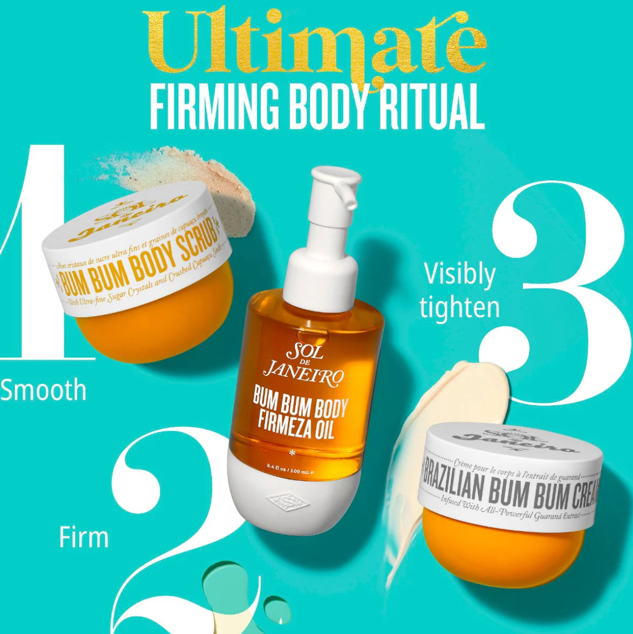 Sol de Janeiro
Bum Bum Firmeza Firming & Debloating Body Oil