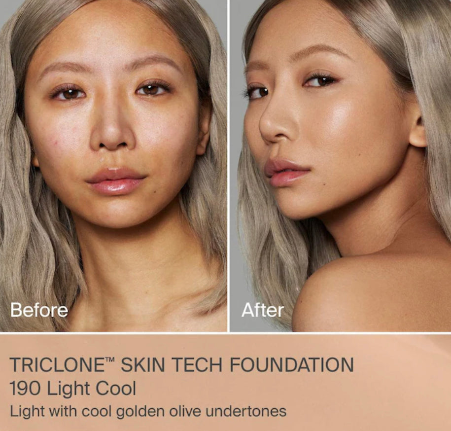 HAUS LABS BY LADY GAGA
Triclone Skin Tech Medium Coverage Foundation with Fermented Arnica Base de Maquillaje
