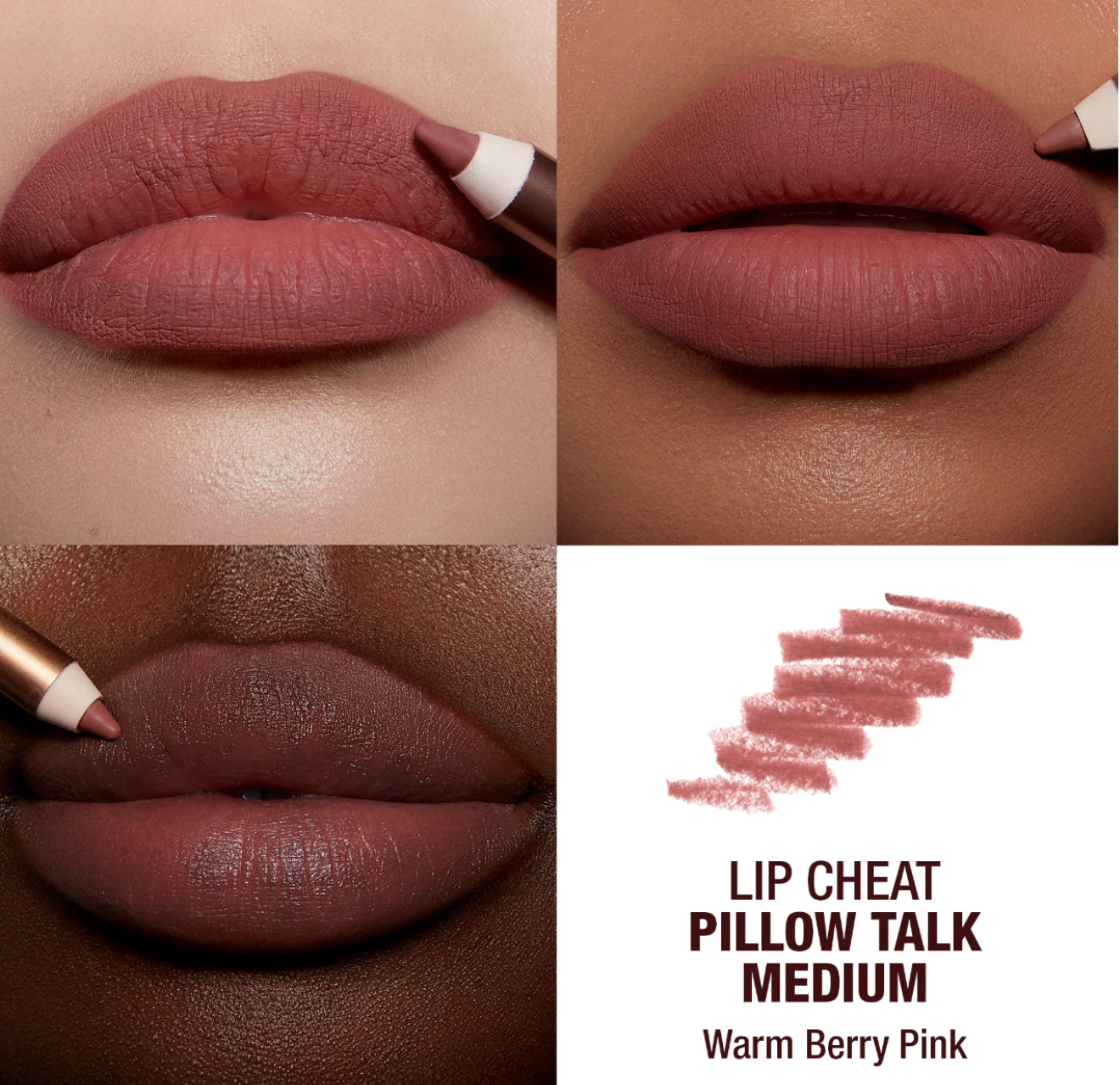 Charlotte Tilbury
Mini Iconic Lip Cheat Lip Liner Trio