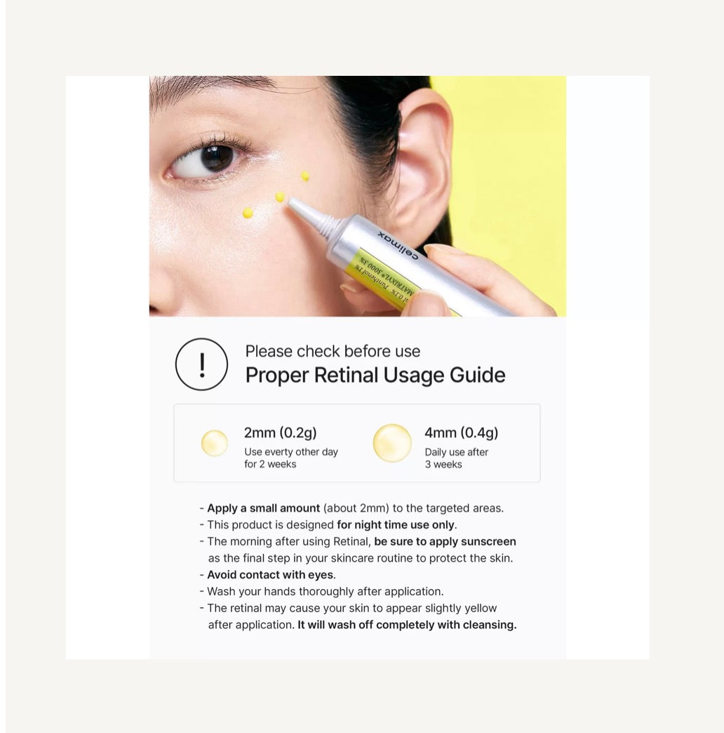 The Vita-A Retinal 0.1% Shot Booster Treatment Celimax