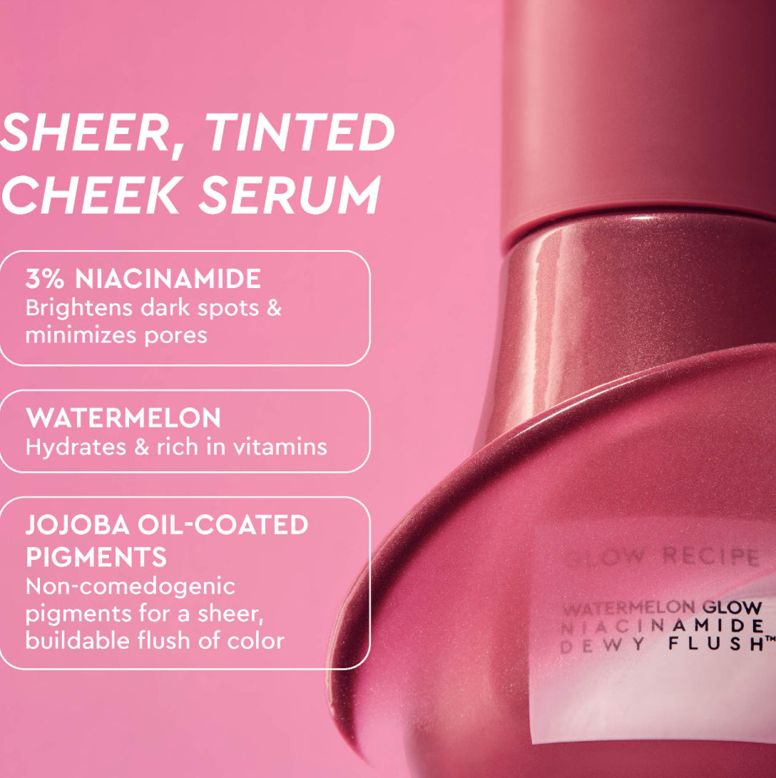 Glow Recipe
Best of Glow Hues - Tinted Serum, Cheek & Lip Gift Set