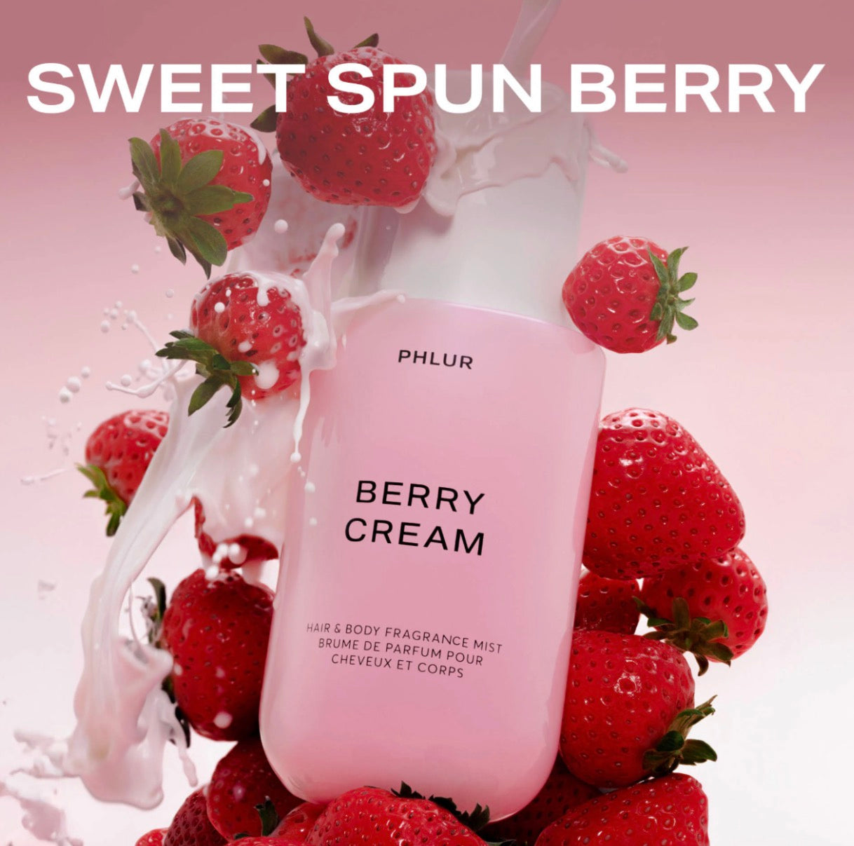 PHLUR
Berry Cream Hair and Body Mist