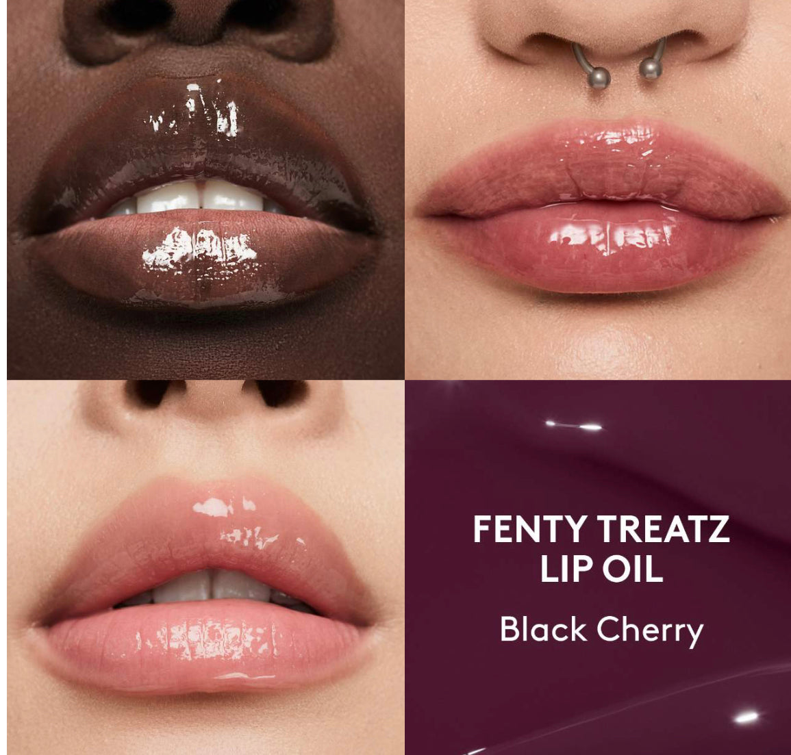 Fenty Beauty by Rihanna
Cherriez Gone Bad Hydrating Lip Care Duo + Keychain duo labiales + llavero