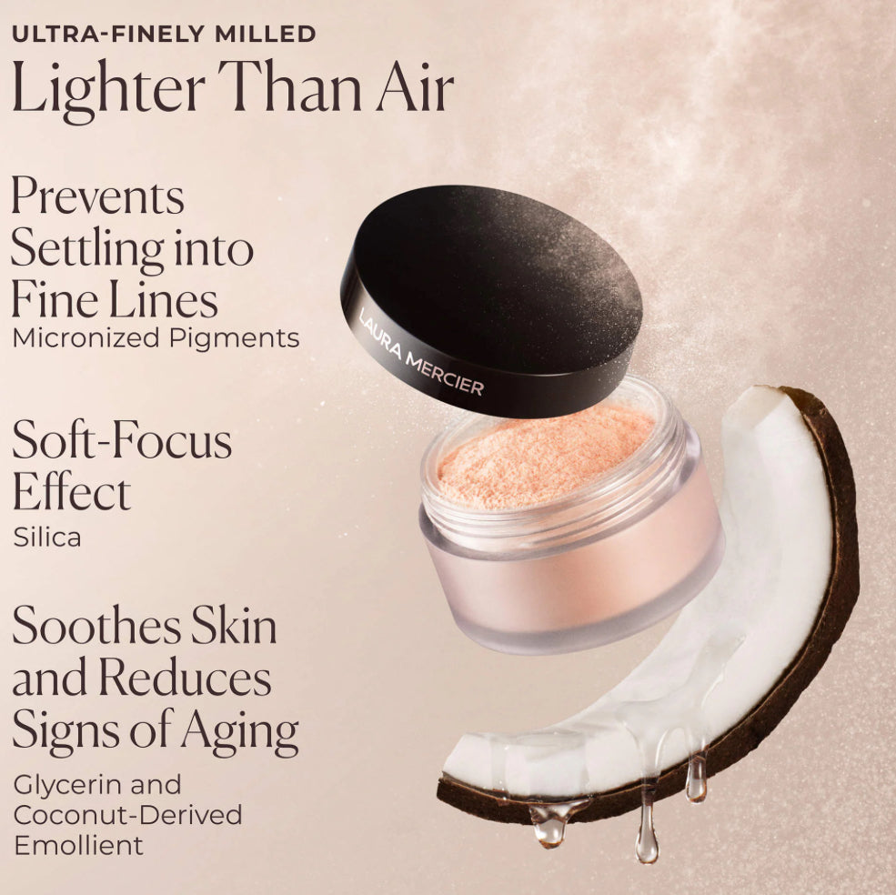 Laura Mercier polvos 4gr
Secret Brightening Color Correcting Longwear Under Eye Setting Powder