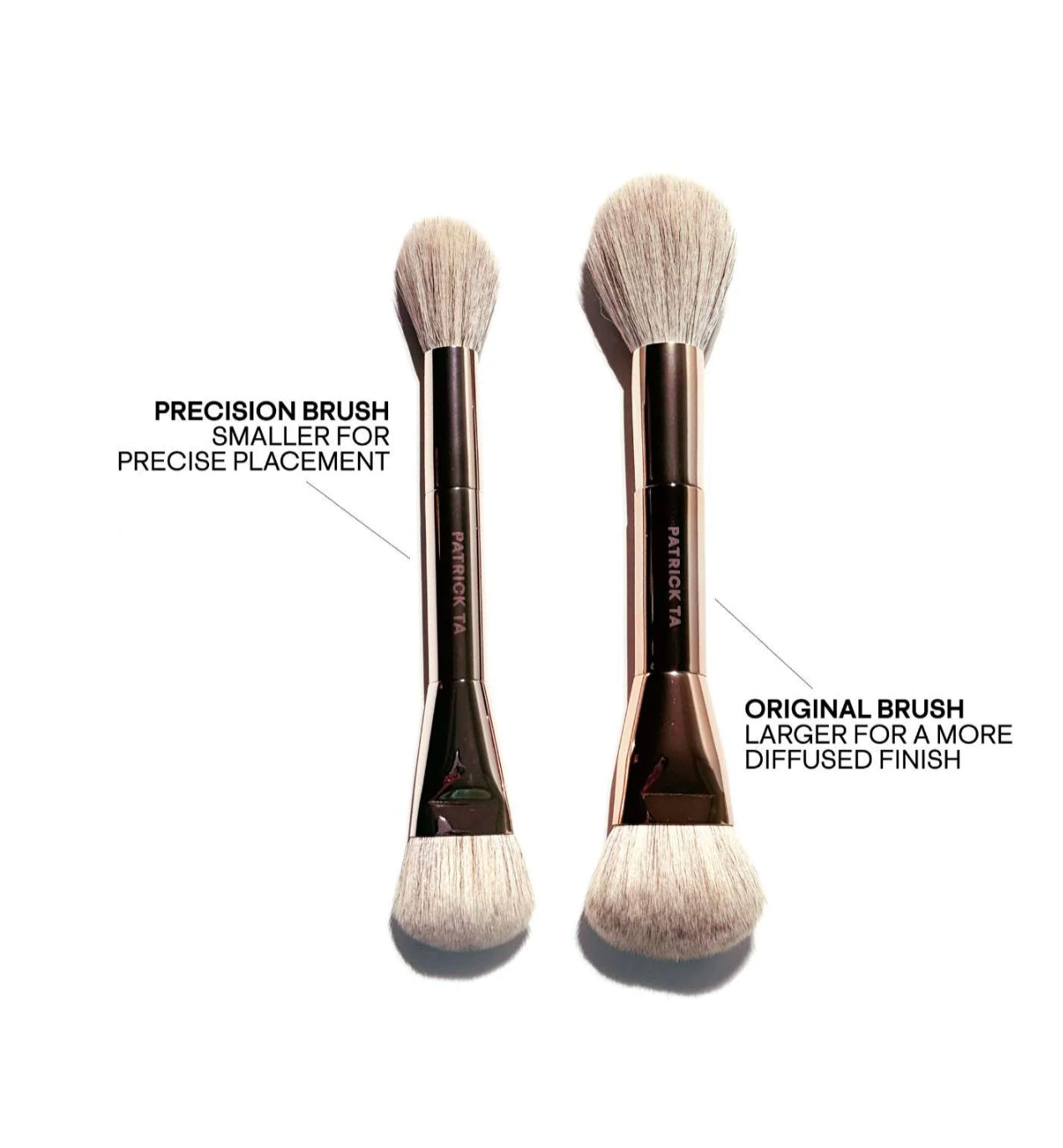 PATRICK TA
Dual Ended Precision Blush Brush