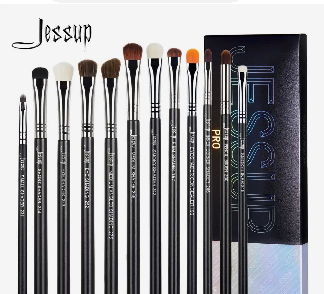 PRO Eyeshadow Brush Set 12pcs T339
