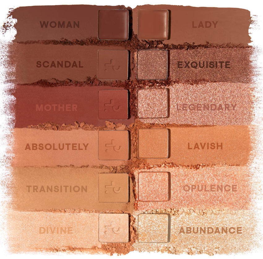 Major Dimension Eyeshadow Palette Patrick Ta paleta de sombras