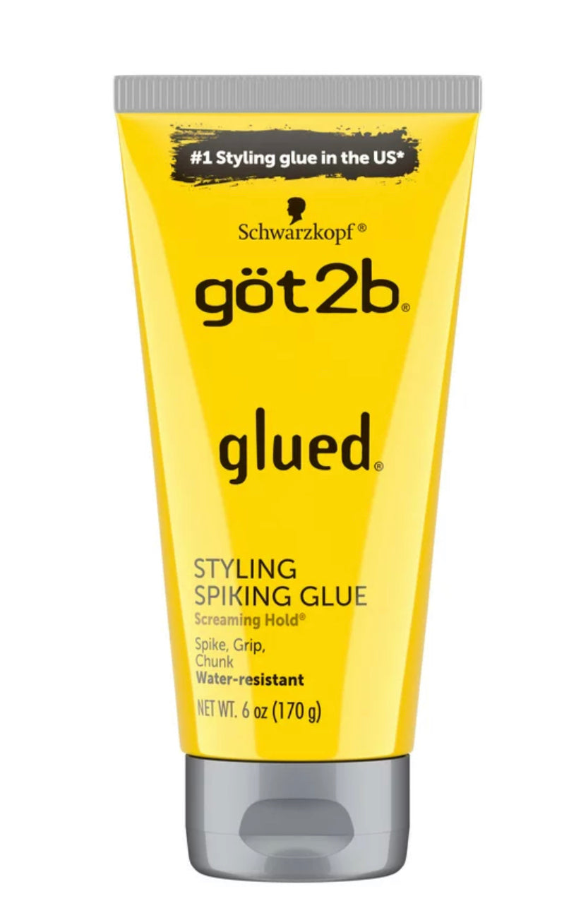 Got2b Glued Styling Spiking Hair Gel, 6 oz