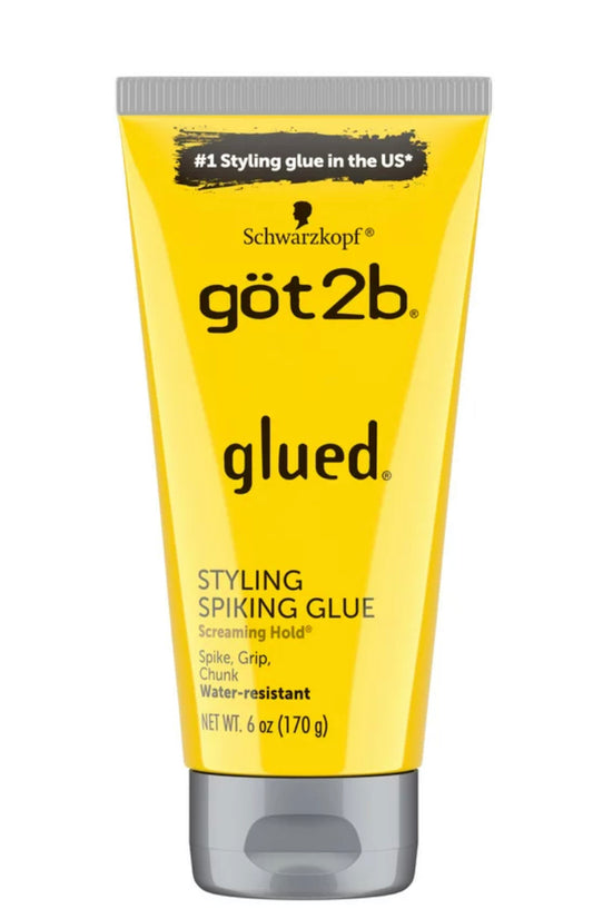 Got2b Glued Styling Spiking Hair Gel, 6 oz