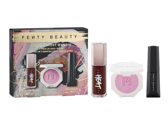 Fenty Beauty by Rihanna
Fenty's Most Want'd: 3-Piece Lip, Face + Eye Kit