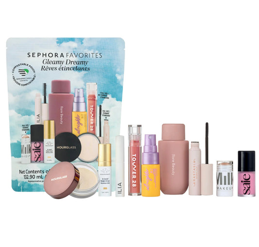 Sephora Favorites Gleamy Dreamy Makeup Set- los más vendidos por Sephora