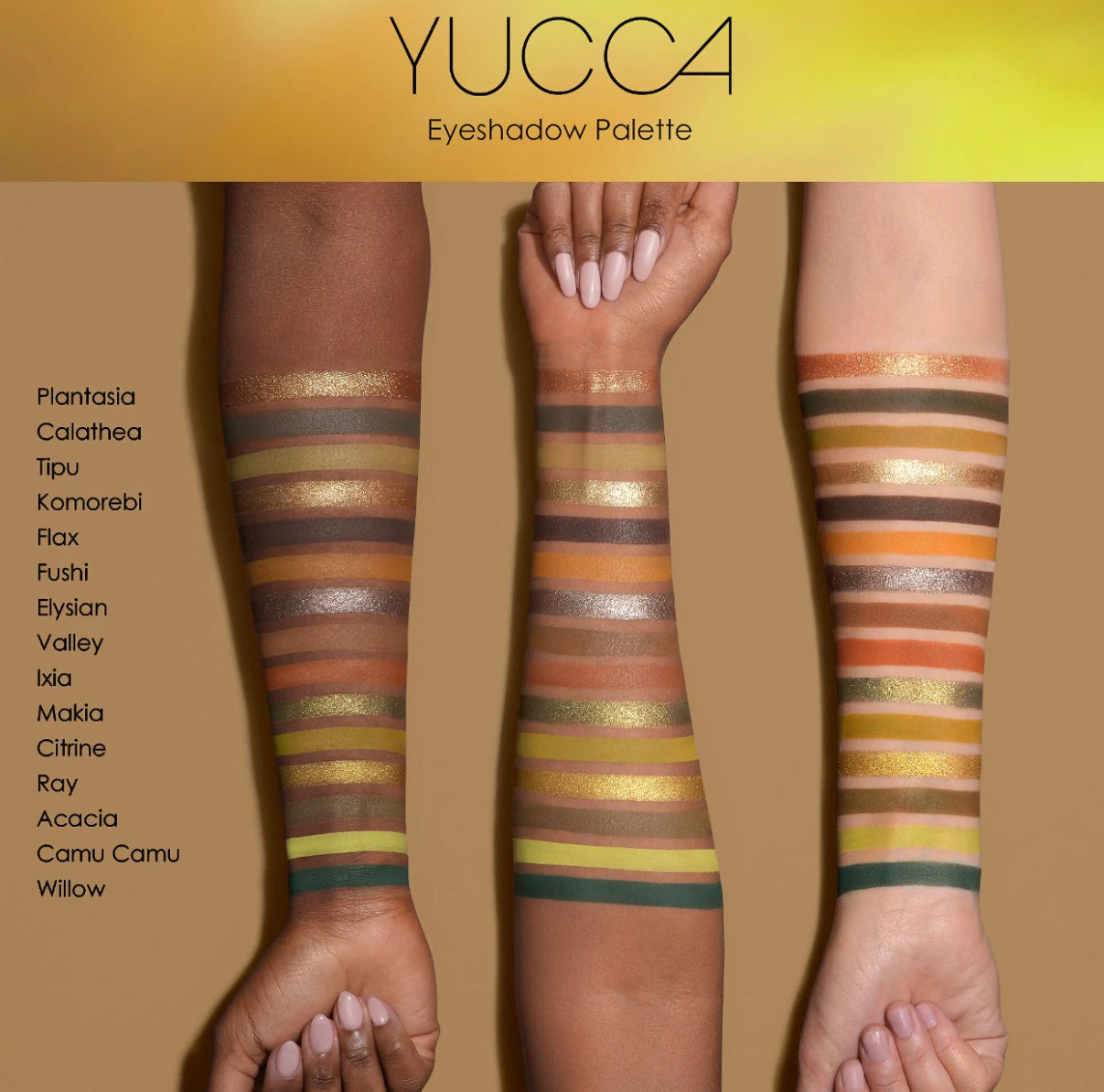 NATASHA DENONA 
Yucca Eyeshadow Palette