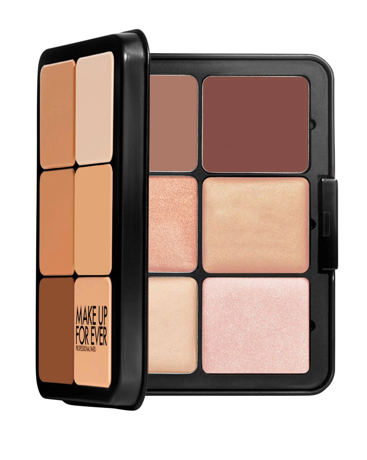 HD Skin Cream Contour and Highlight Sculpting Palette Corrector