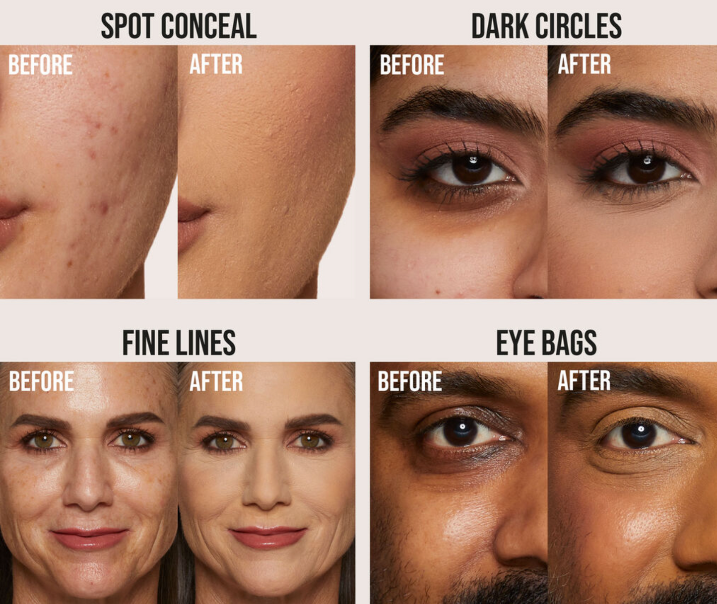 #FauxFilter Matte Buildable Coverage Waterproof Corrector Huda Beauty
