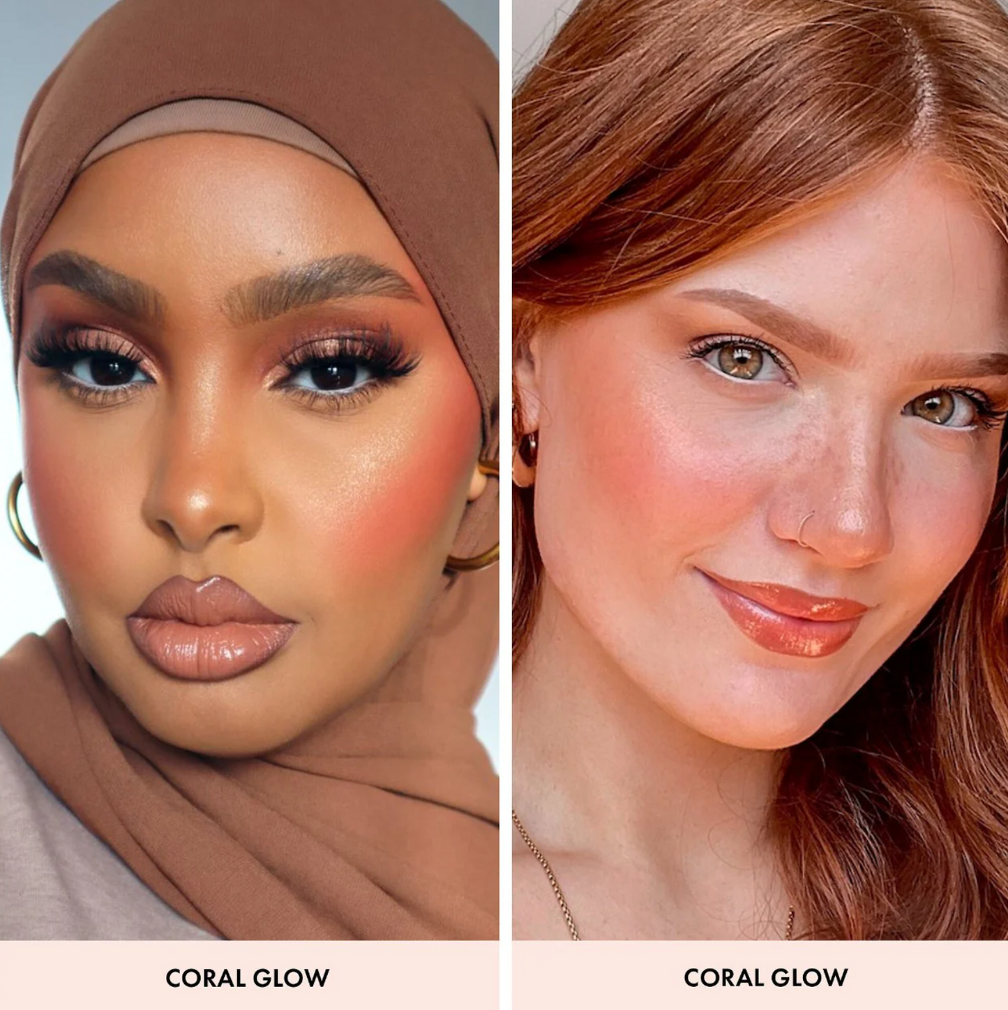 Iconic London  Silk Glow Blush and Highlight Duo - duo iluminador y rubor
