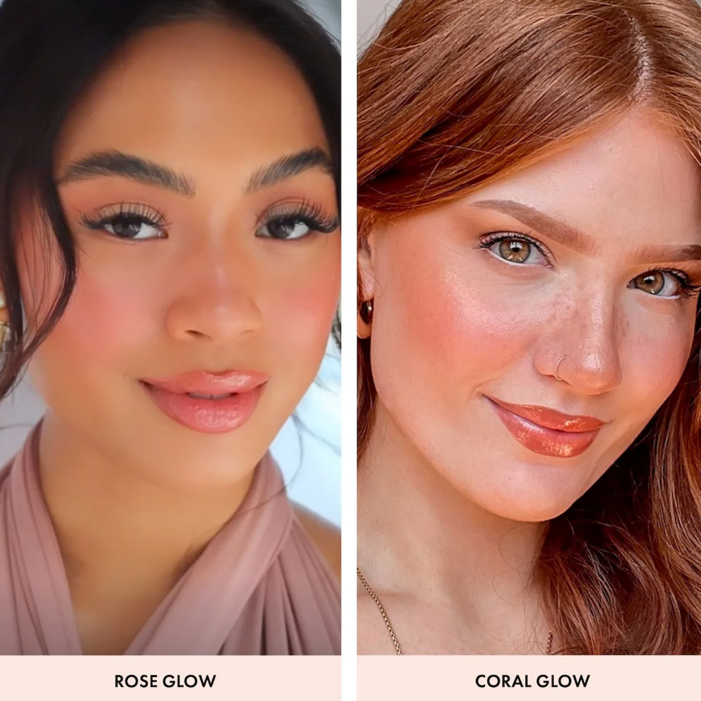 Iconic London  Silk Glow Blush and Highlight Duo - duo iluminador y rubor