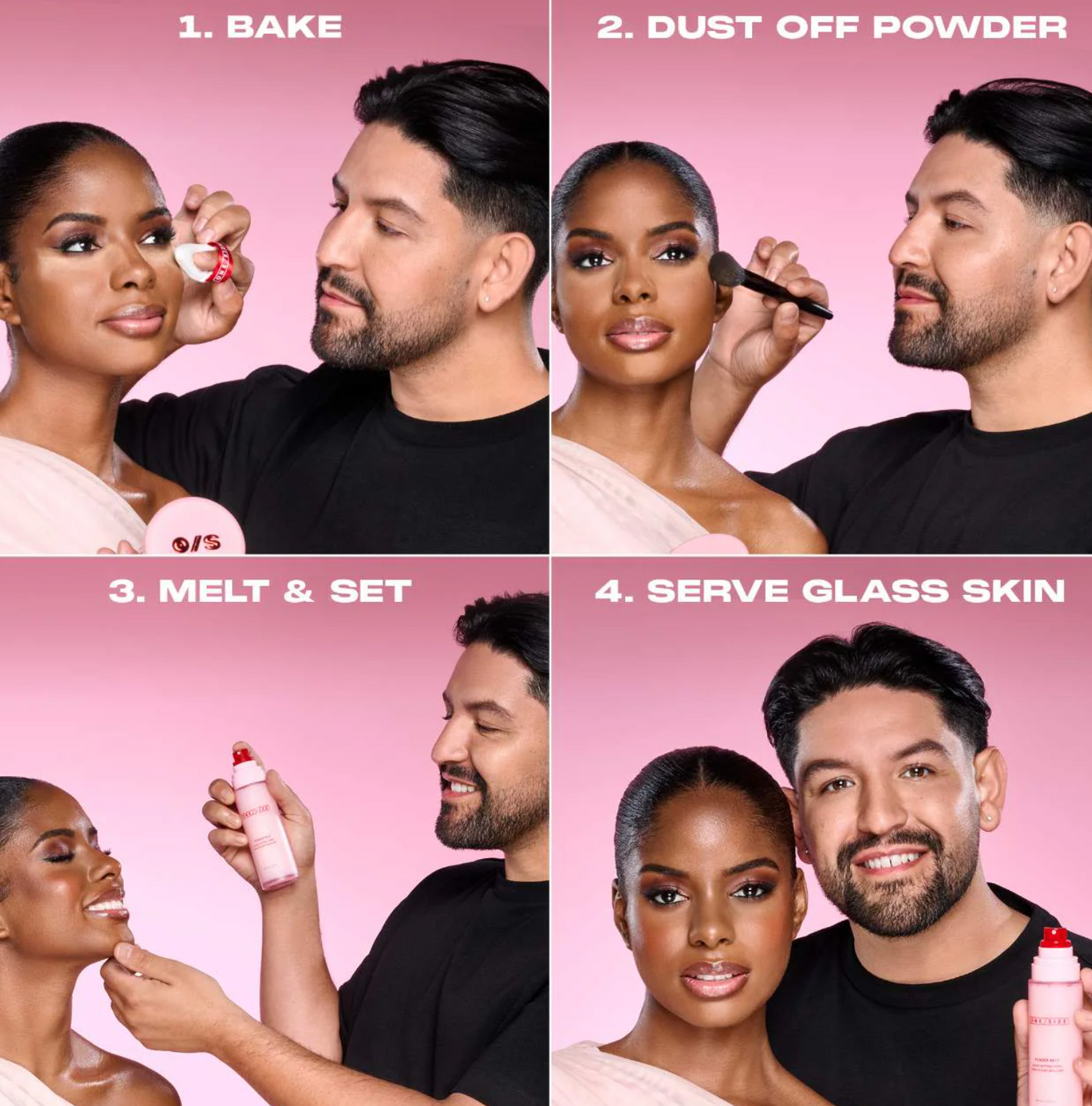 ONE/SIZE by Patrick Starrr  Powder Melt Glass Setting Spray