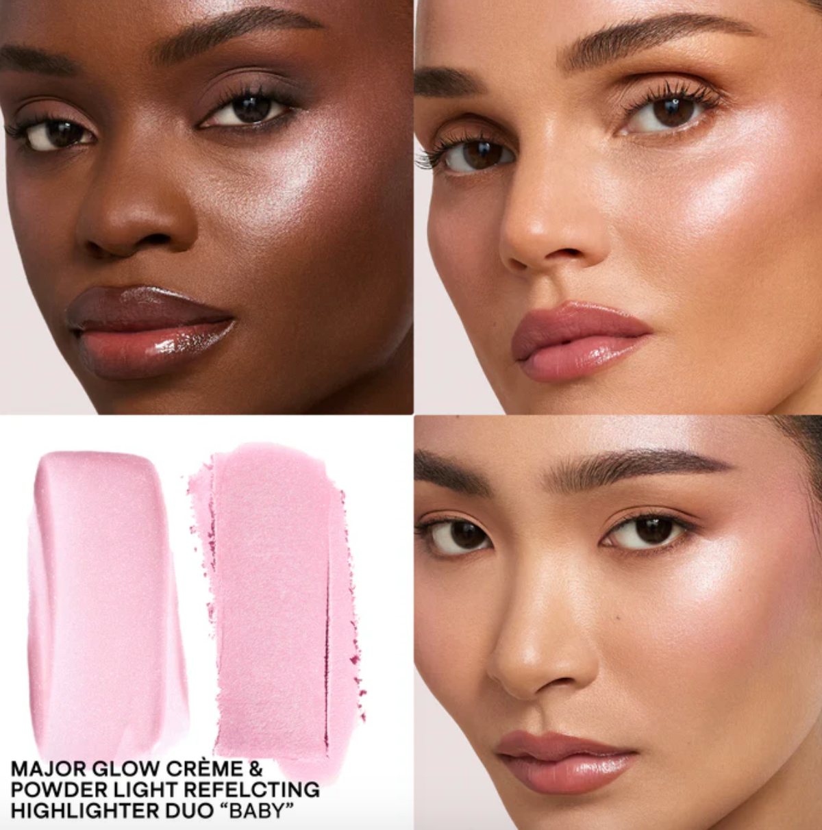 PATRICK TA Major Glow Creme & Powder Light Reflecting Translucent Highlighter Duo
