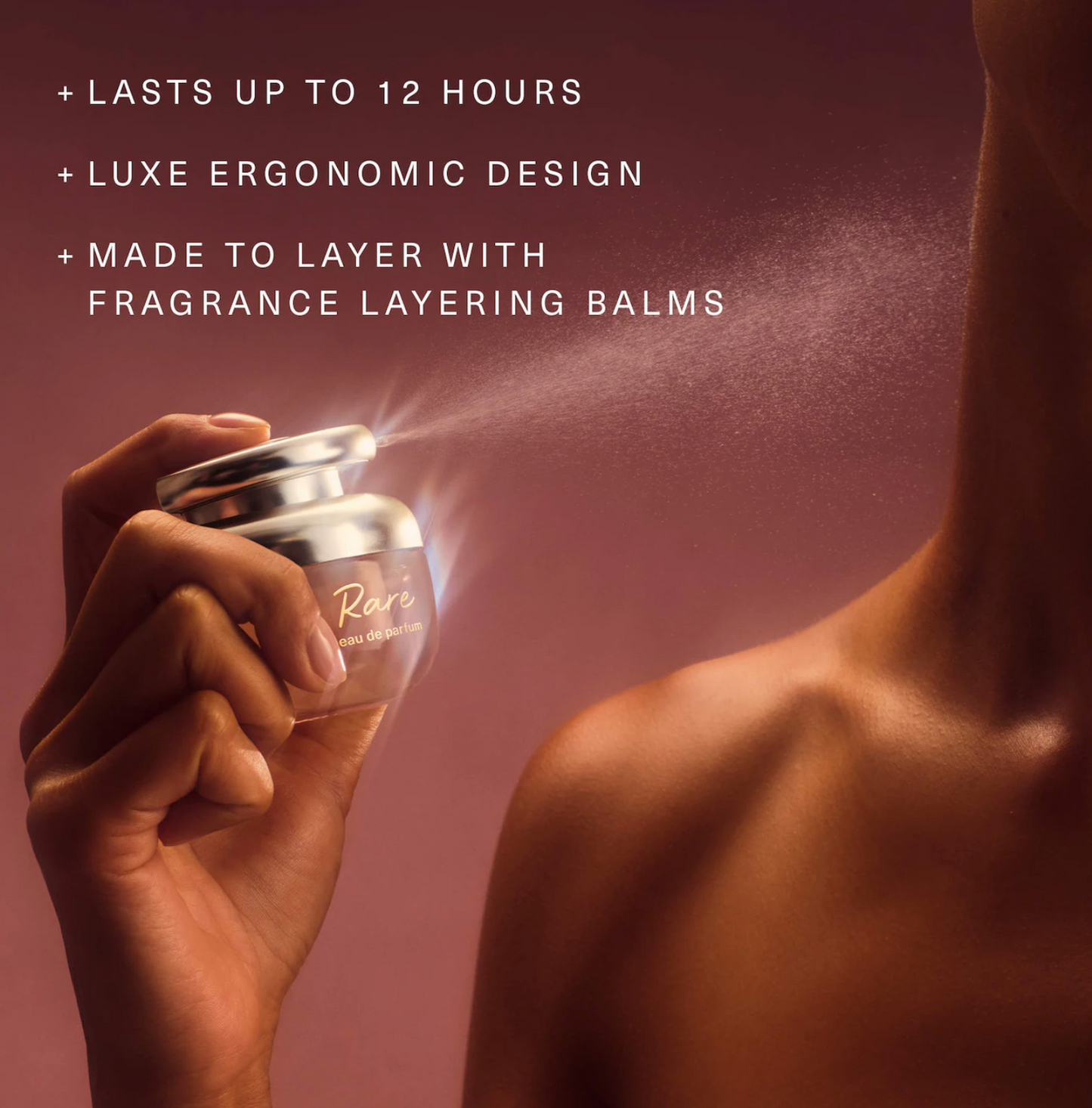 Rare Beauty by Selena Gomez  Rare Eau de Parfum with Vanilla and Caramel