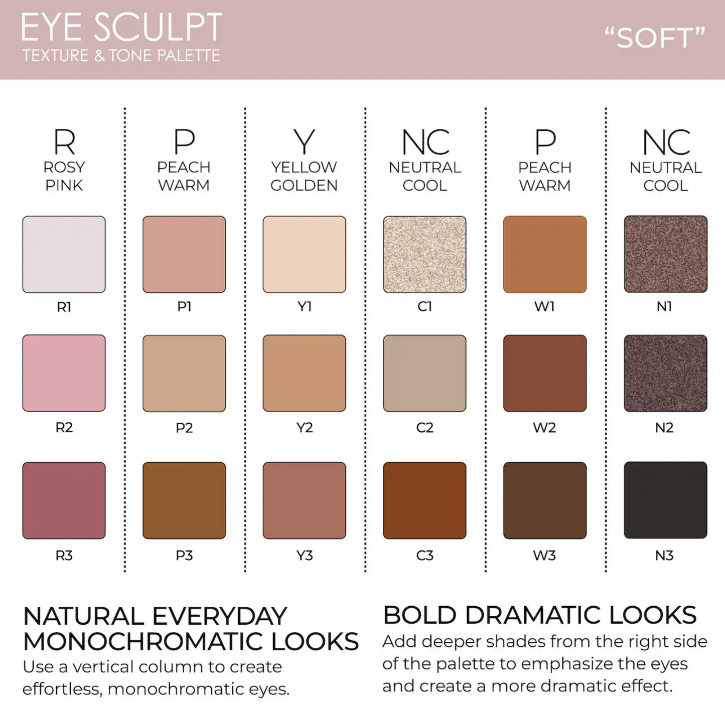 NATASHA DENONA  Eye Sculpt Texture & Tone Eyeshadow Palette