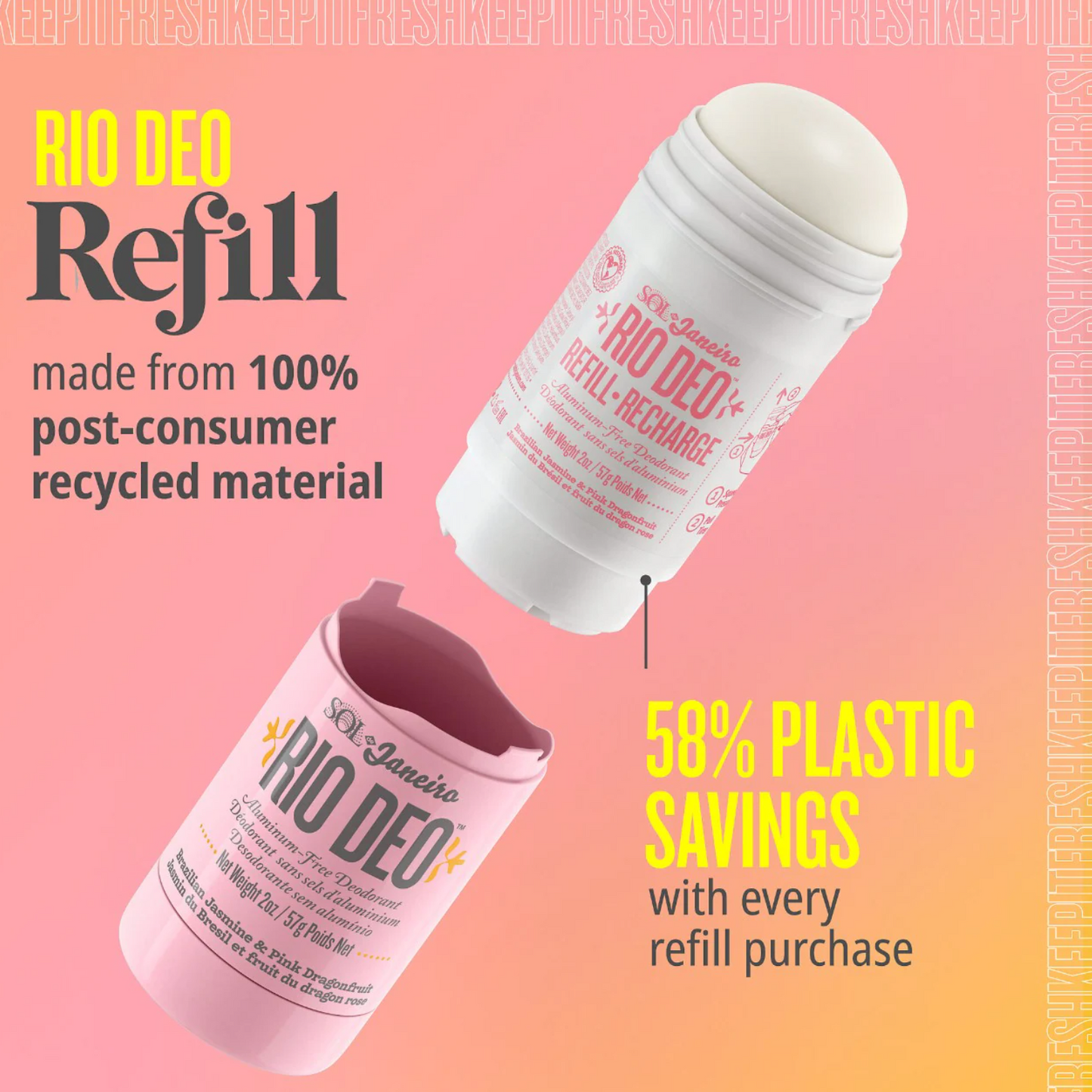Sol de Janeiro  Rio Deo Aluminum-Free Deodorant Cheirosa 68