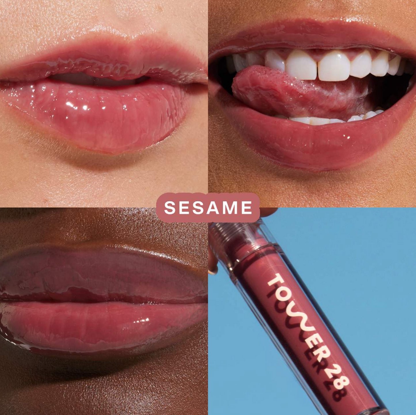 Tower 28 Beauty  ShineOn Lip Jelly Hydrating Non-Sticky Lip Oil