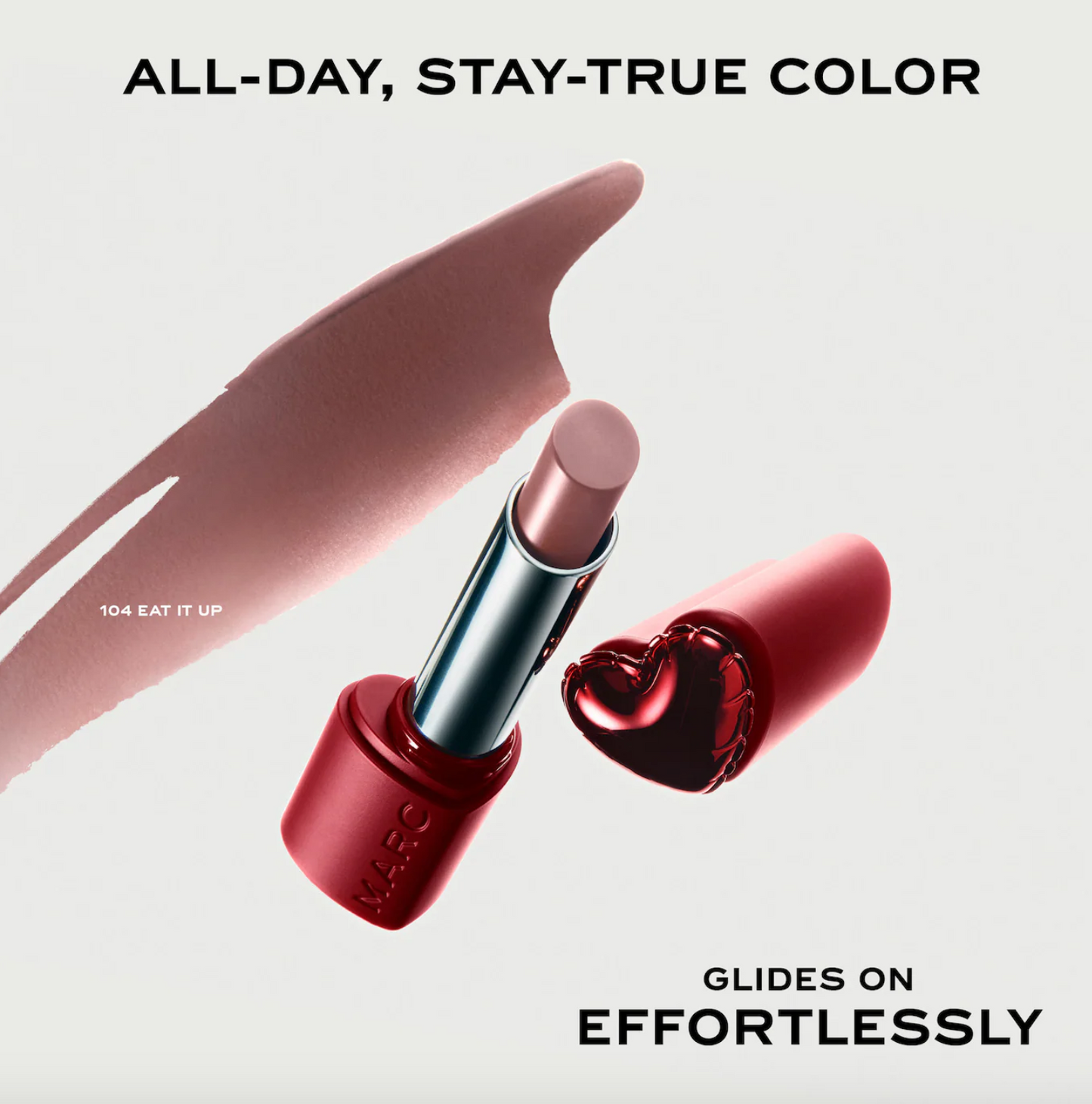 Marc Jacobs Beauty  Heart On Long-Lasting Soft Shine Lipstick