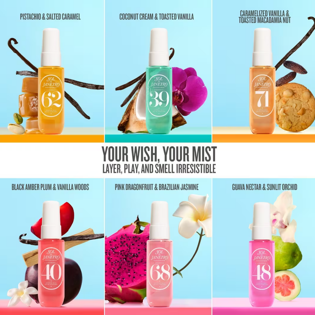 Cheirosa All the Way Mini Perfume Mist Gift Set Sol Janeiro