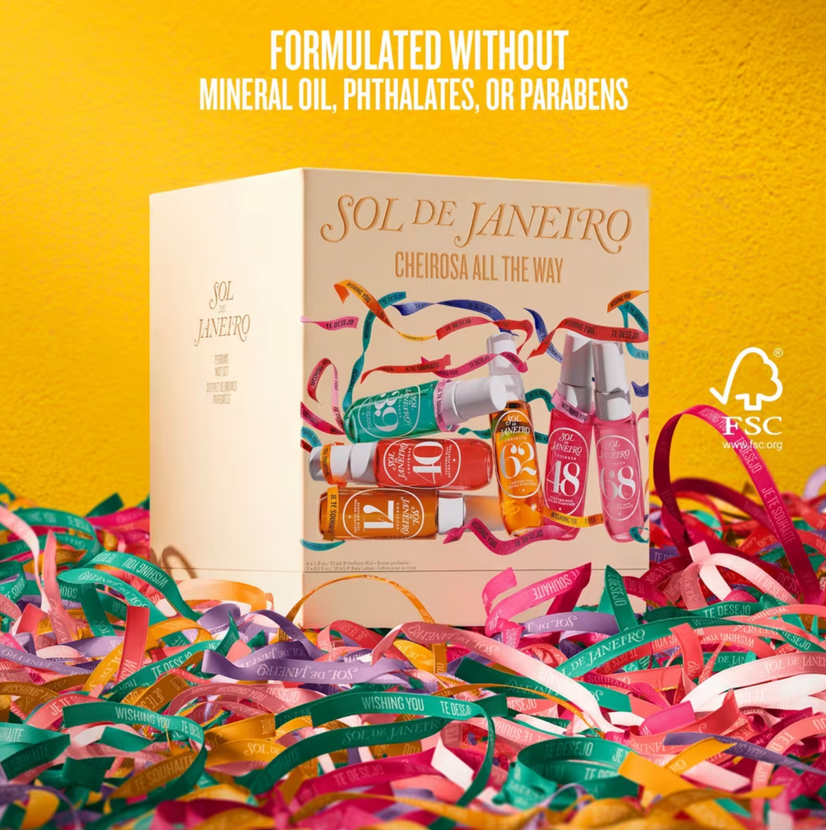 Cheirosa All the Way Mini Perfume Mist Gift Set Sol Janeiro