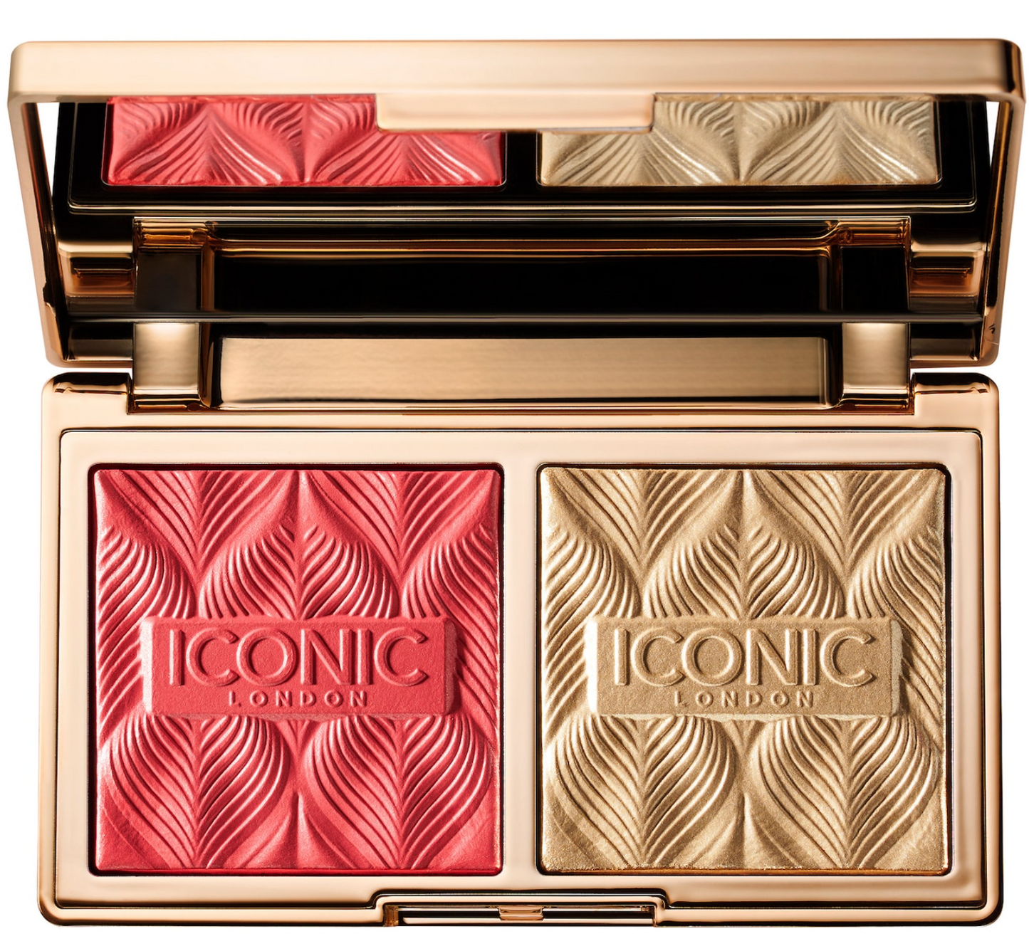 Iconic London  Silk Glow Blush and Highlight Duo - duo iluminador y rubor